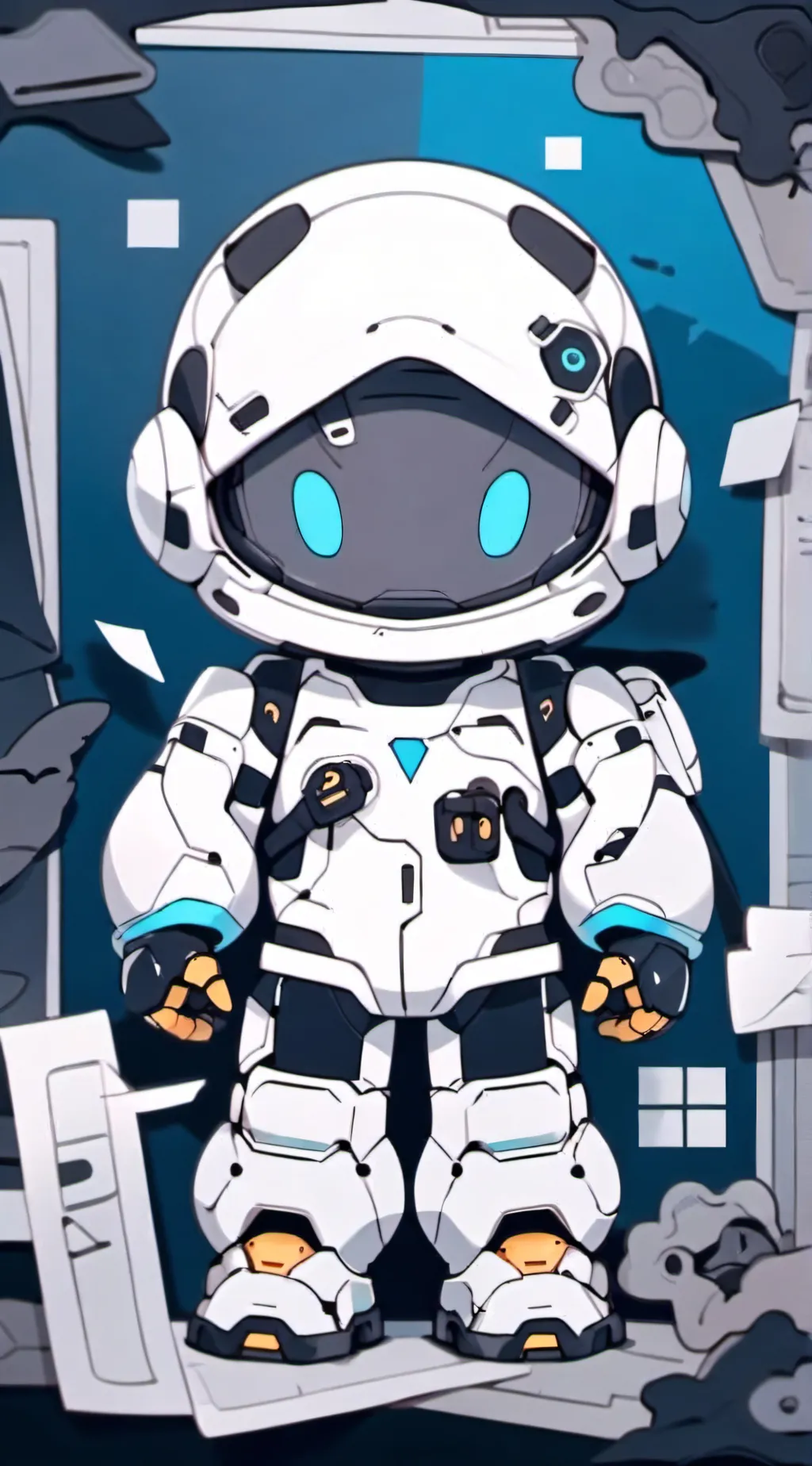 ai character: siamon background