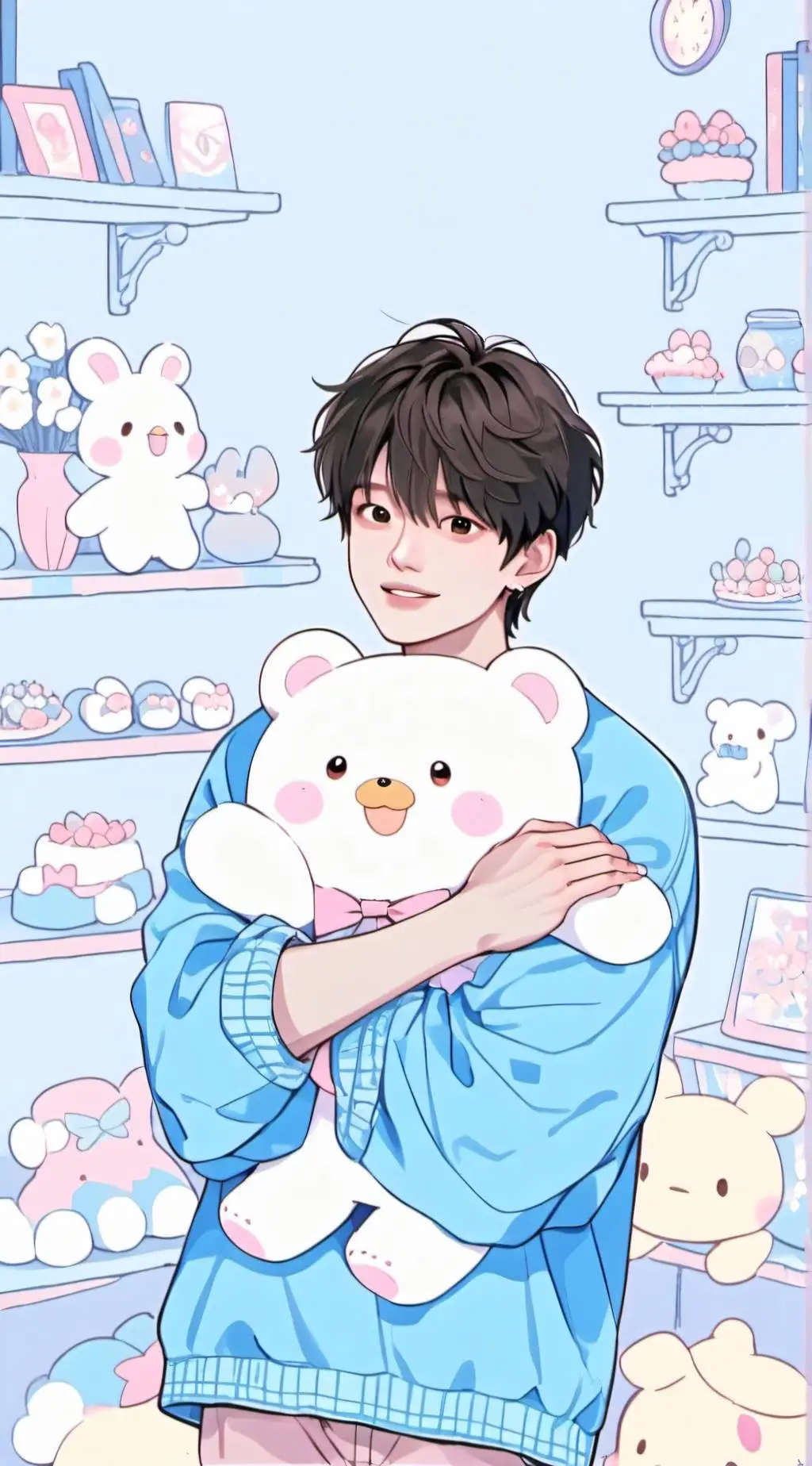 ai character: skz as skzoos background