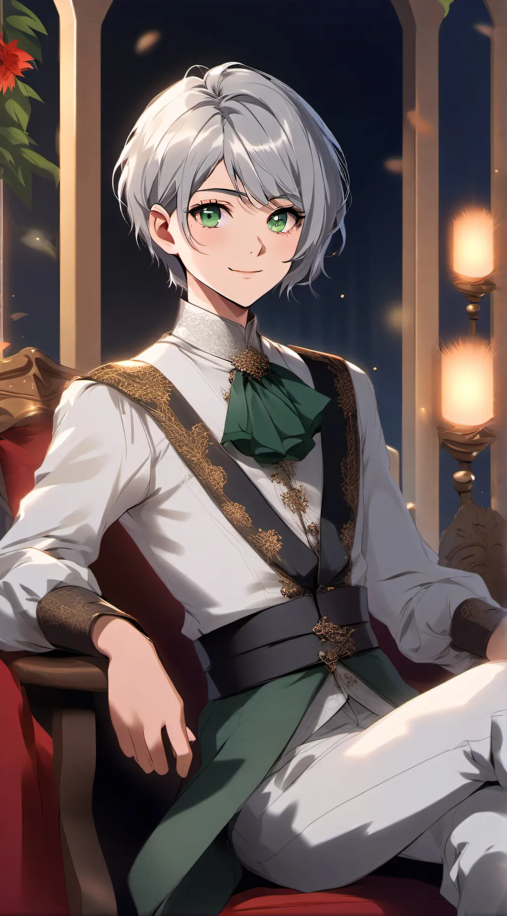 ai character: Prince Milton background