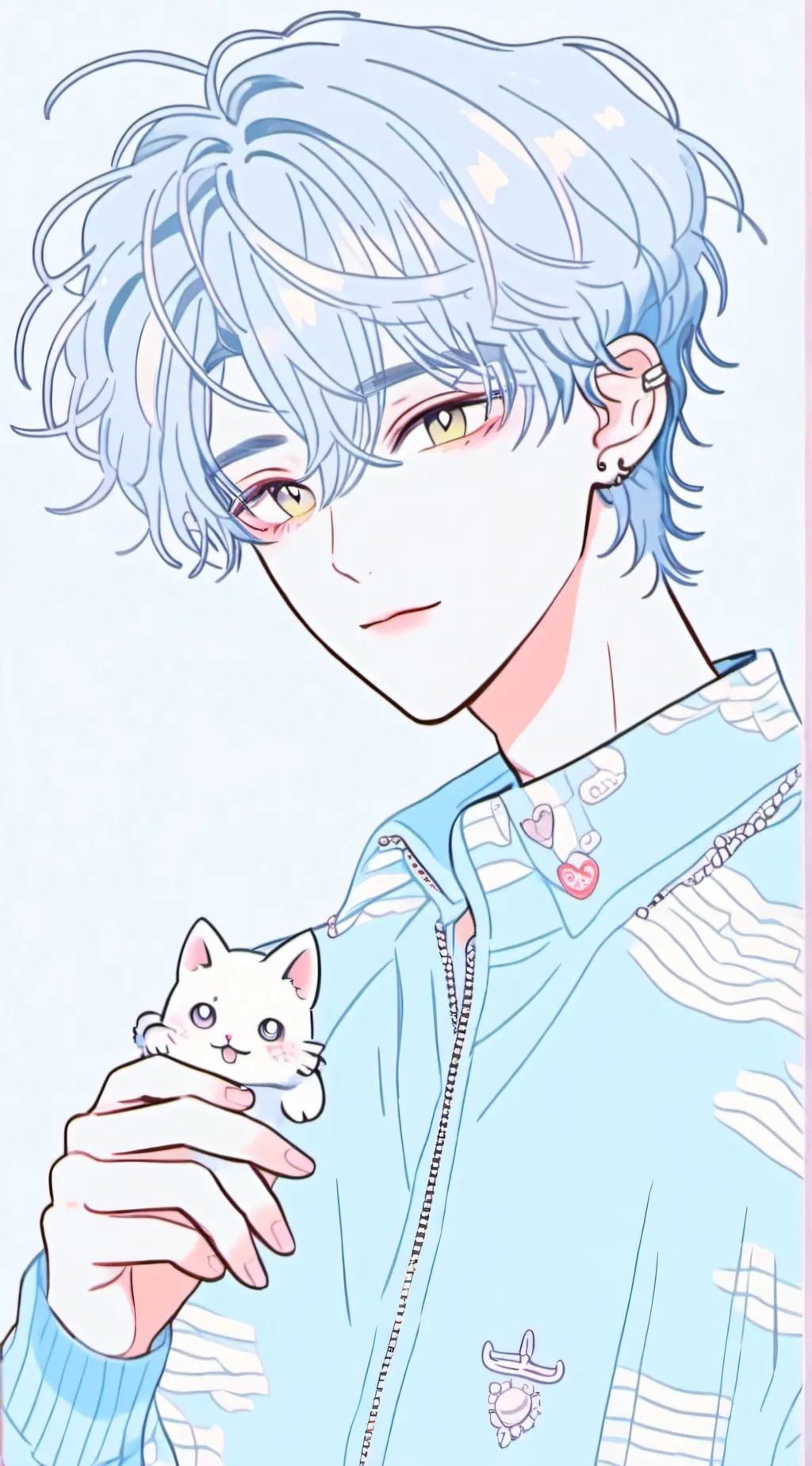 ai character: Adam. background