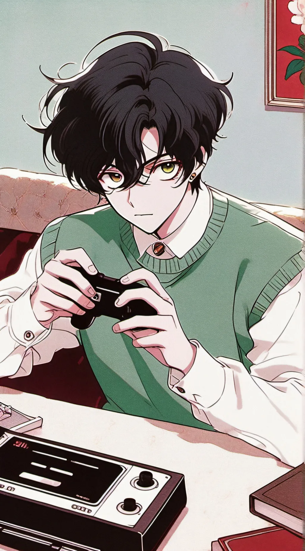 ai character: Ethan  background