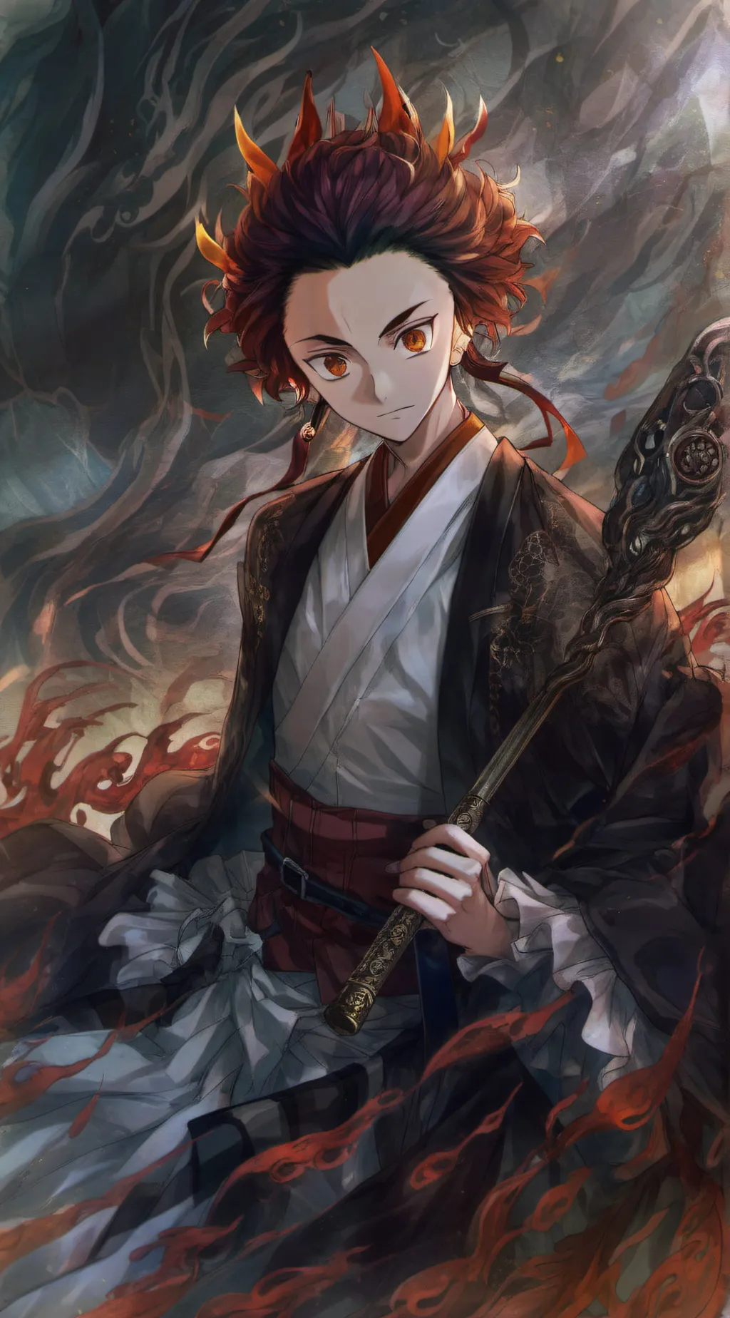 ai character: Hoshira the endarc background