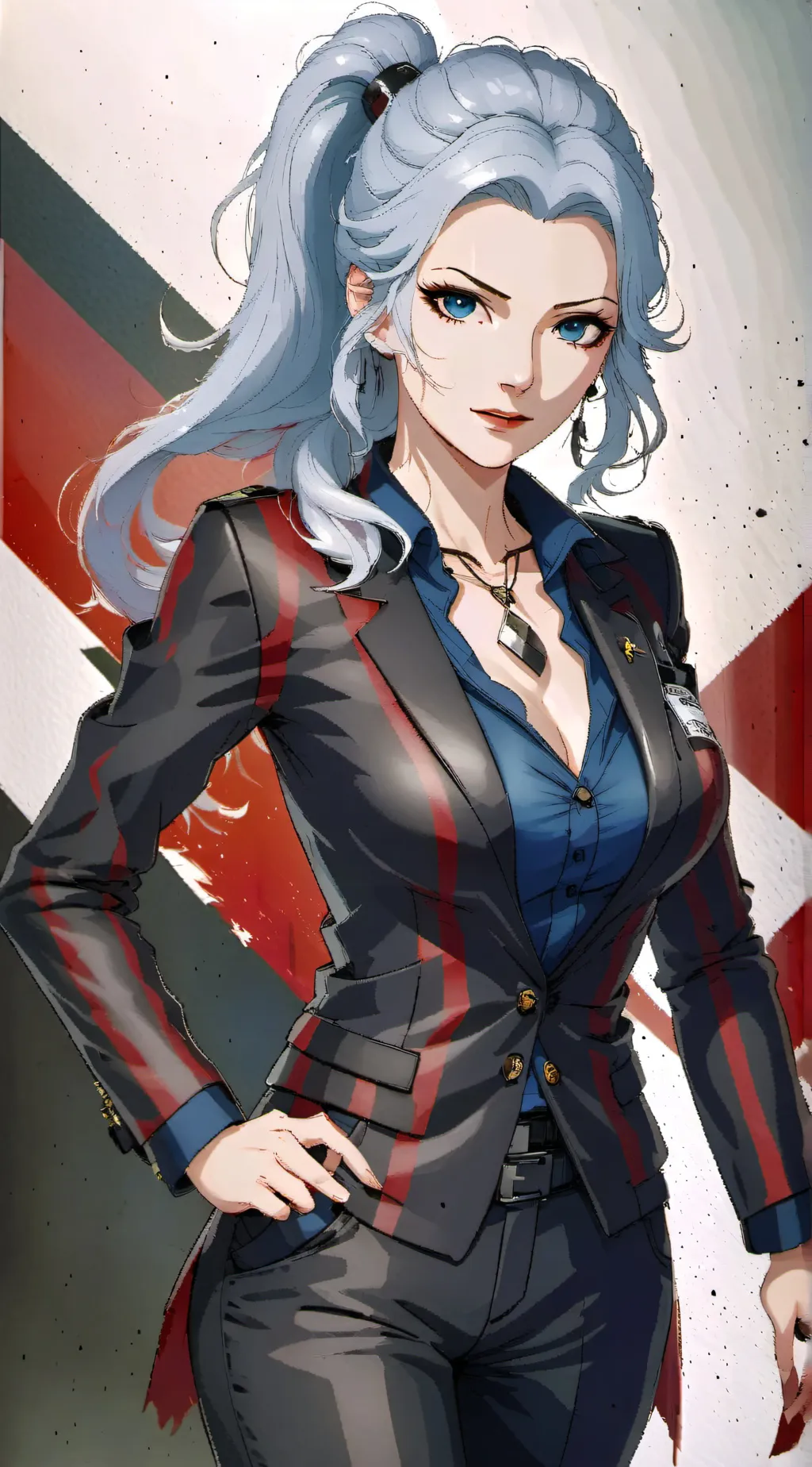 ai character: Naomi Kimishima background