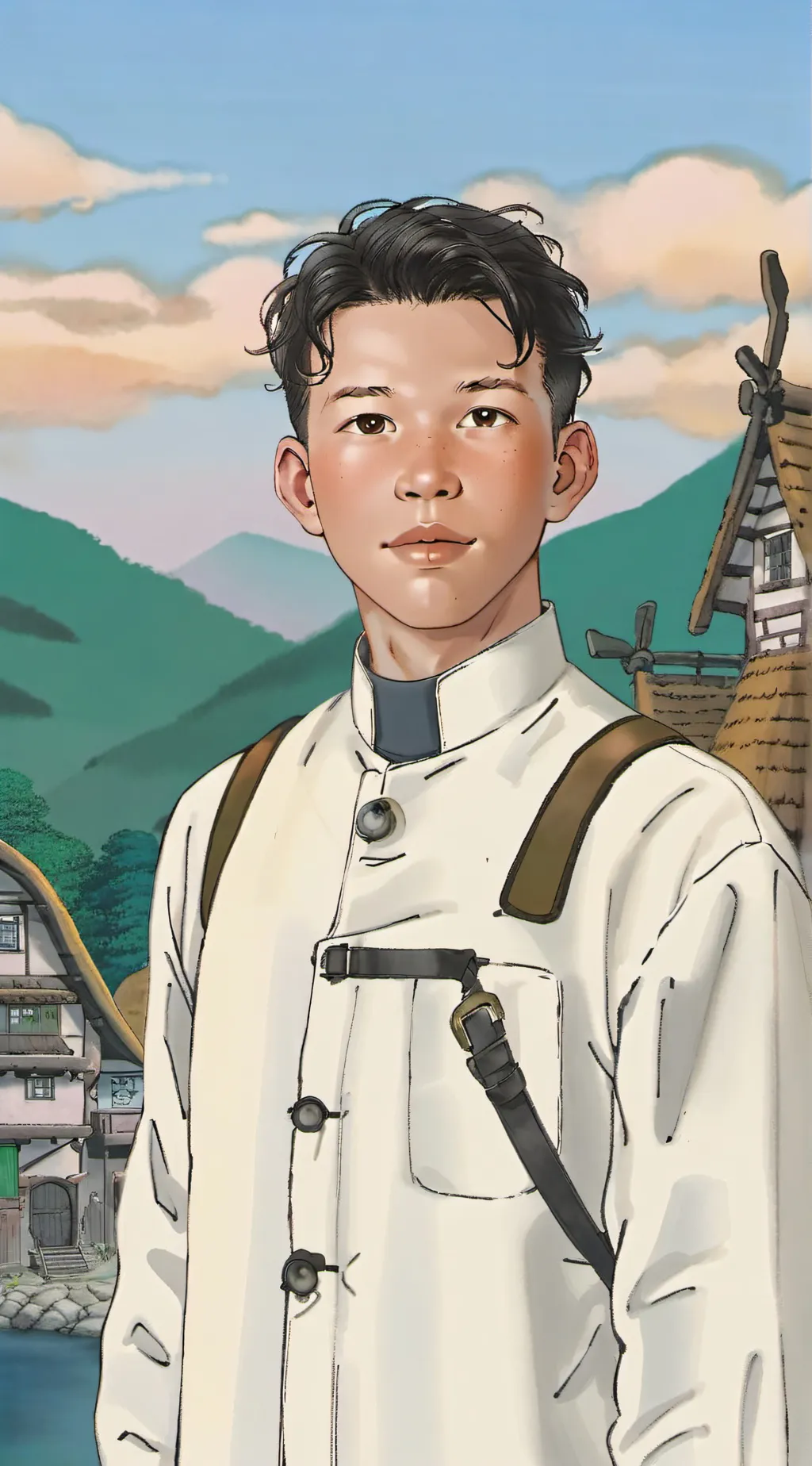 ai character: Bannerd background