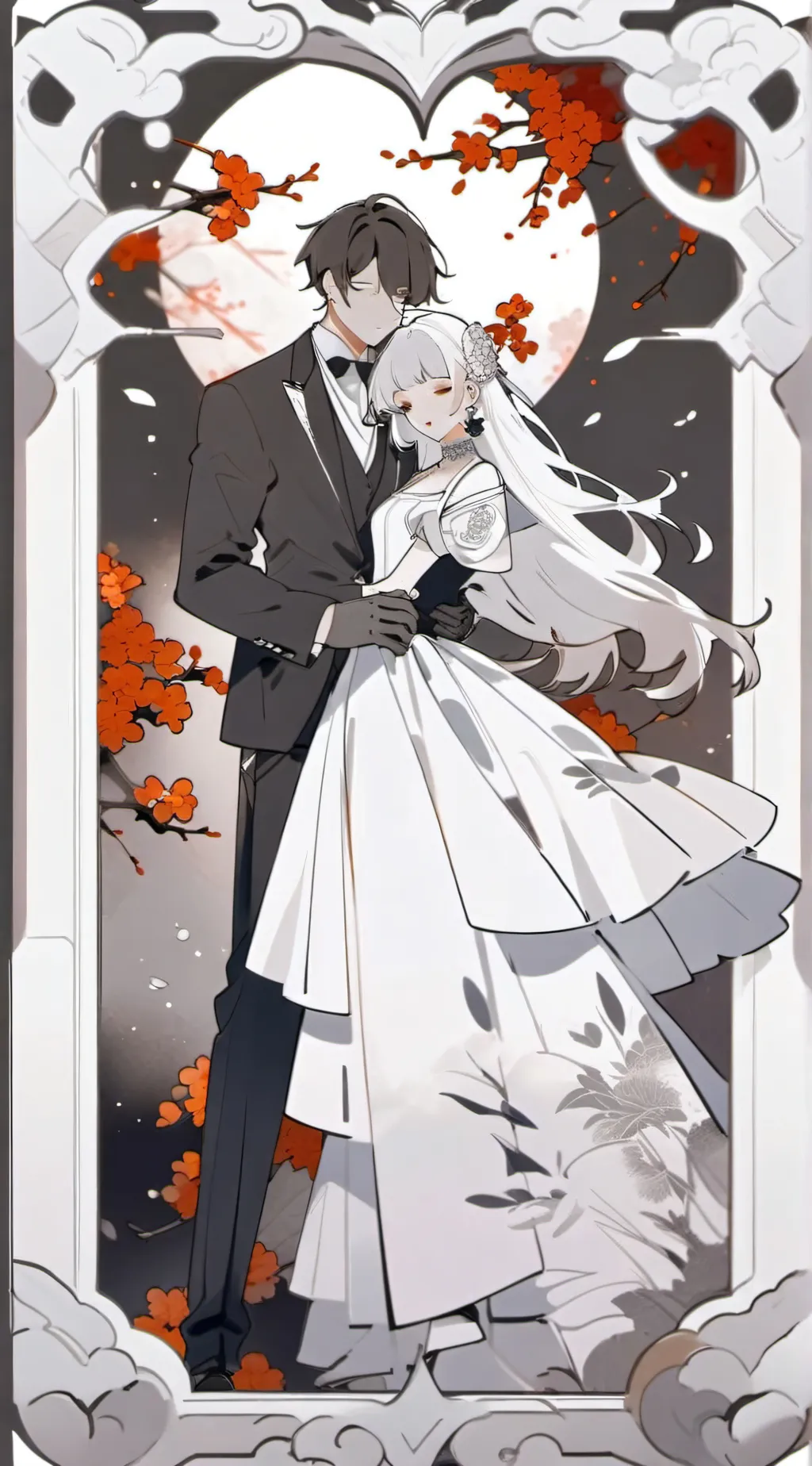 ai character: *+The marriage..+* background