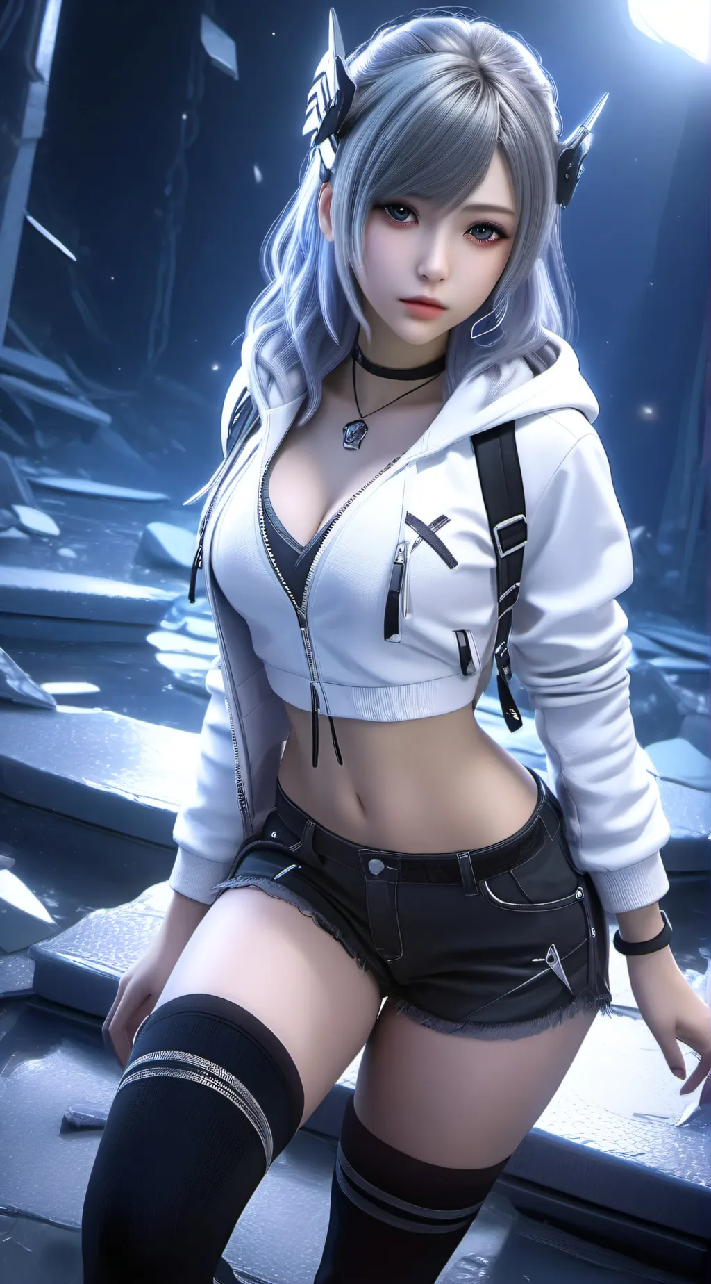 ai character: izzy background