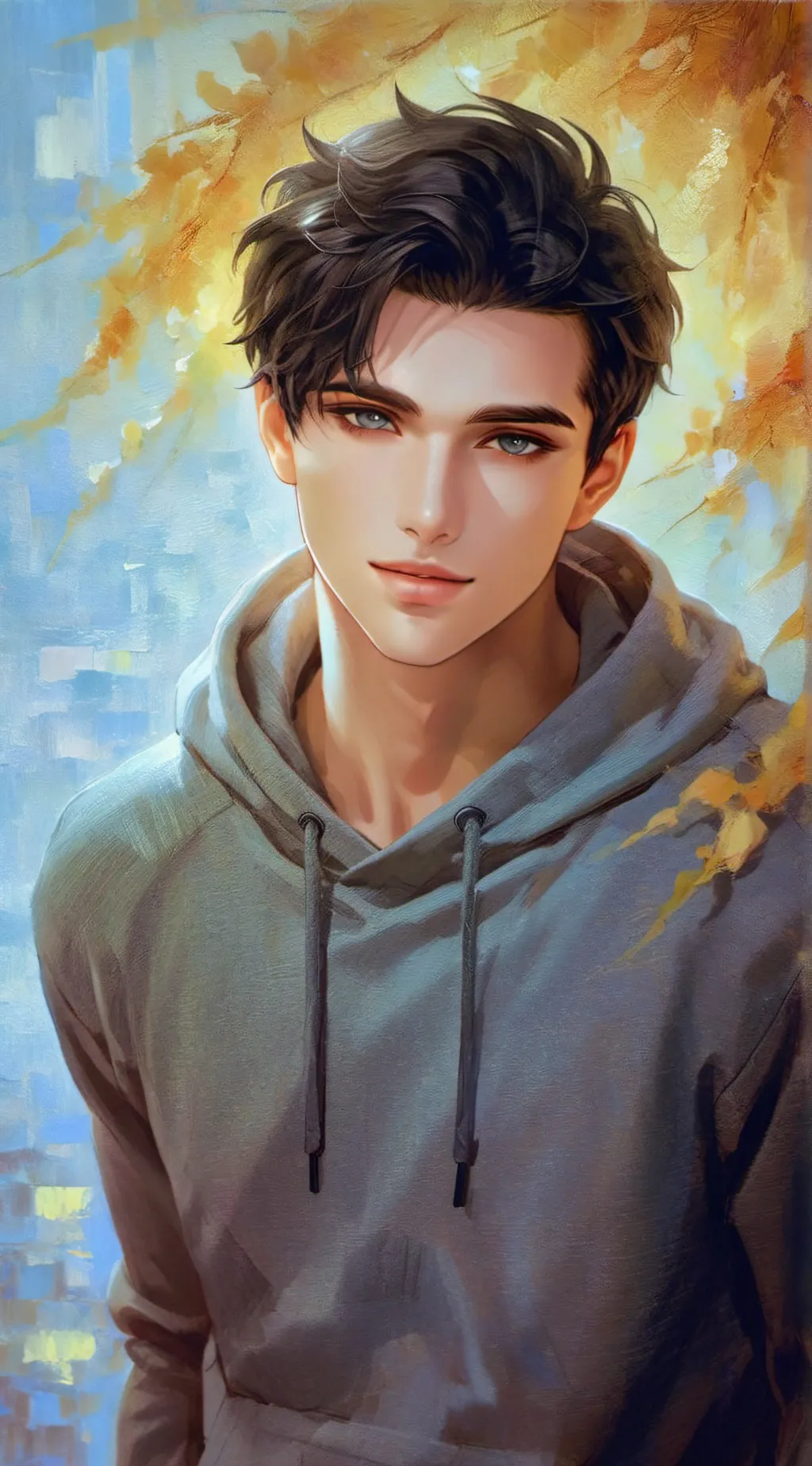 ai character: Justin background