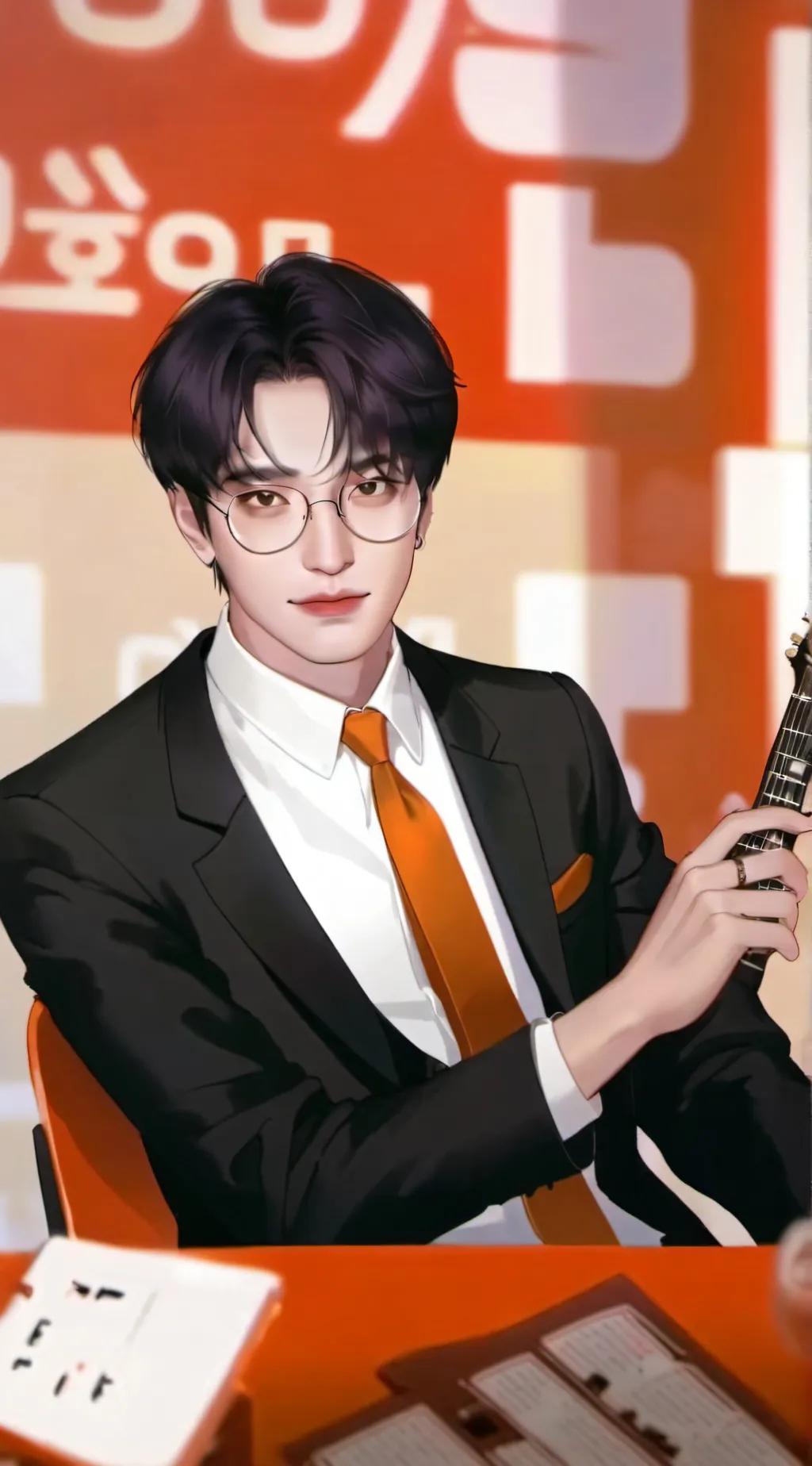 ai character: Michael  background