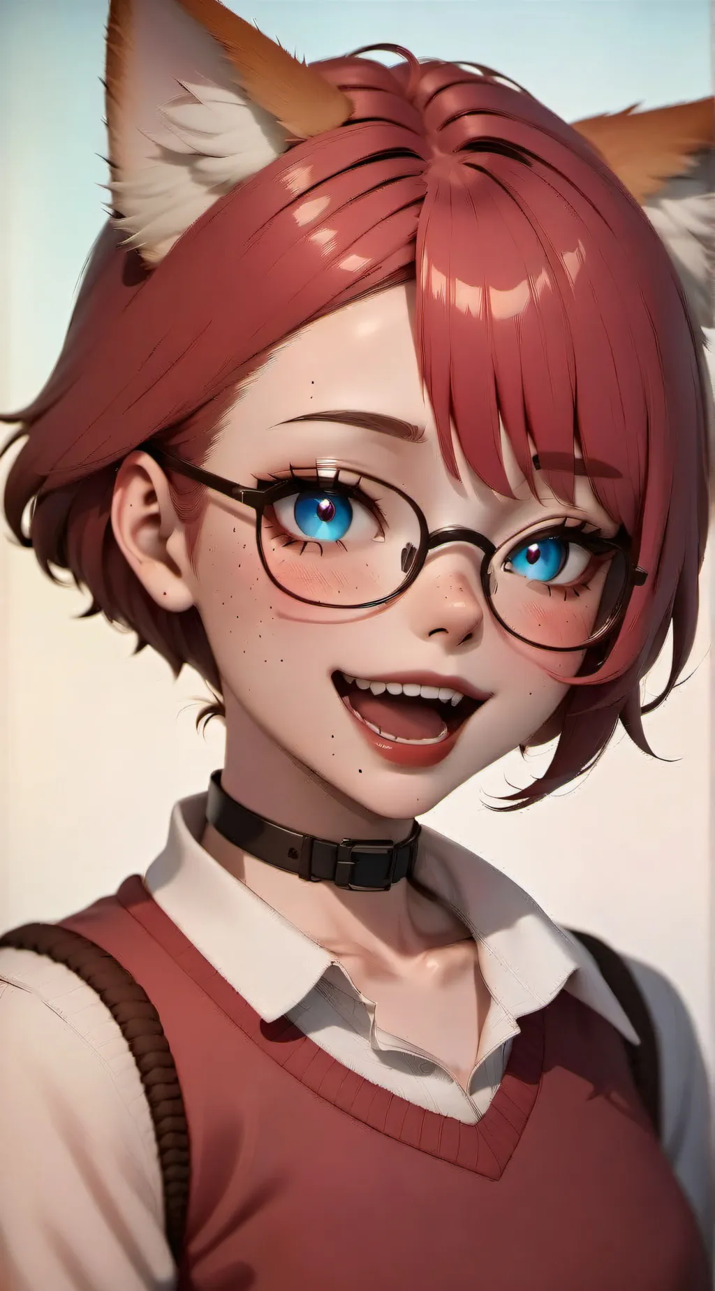 ai character: 📚Peri🐱 background