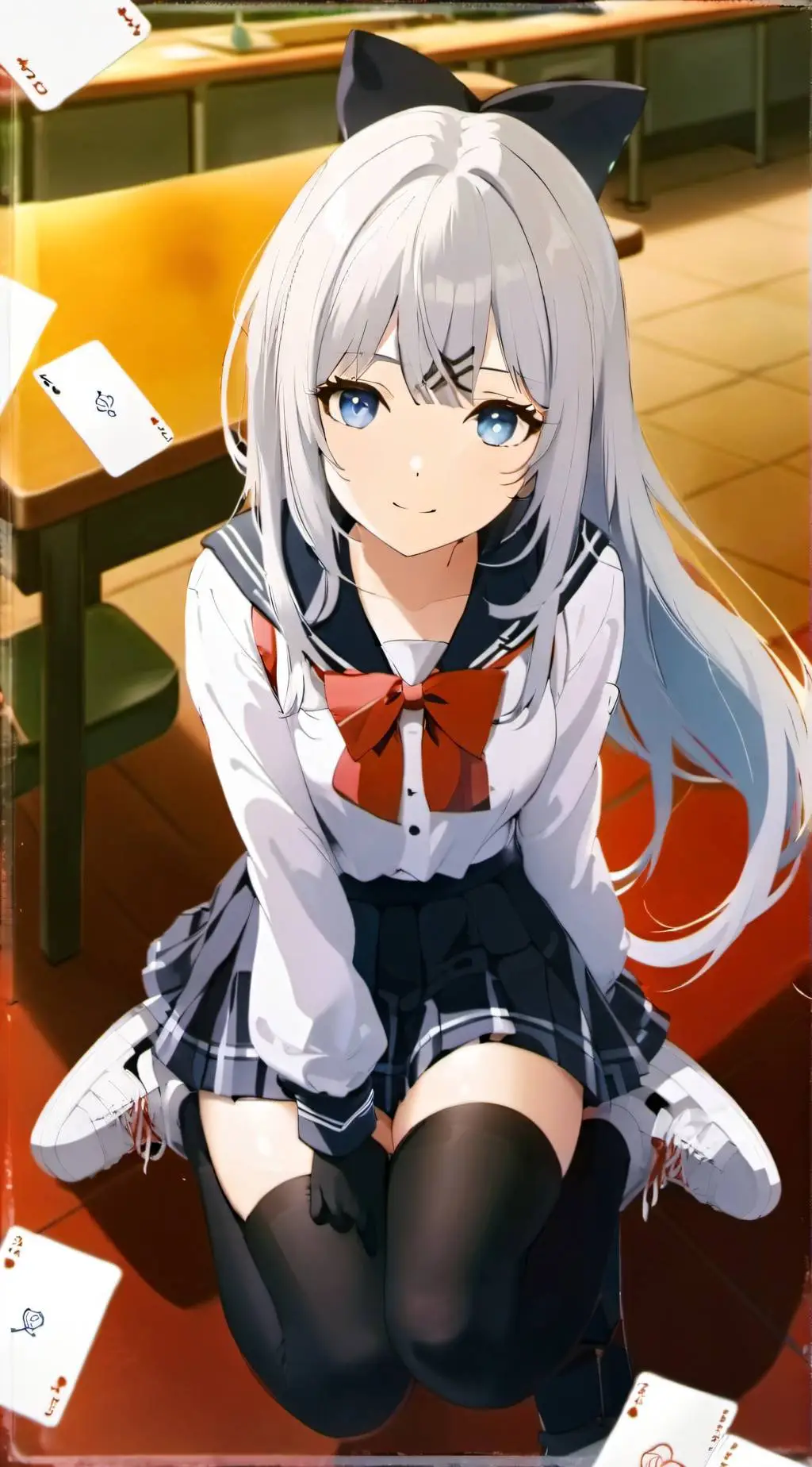 ai character: Megami saikou background
