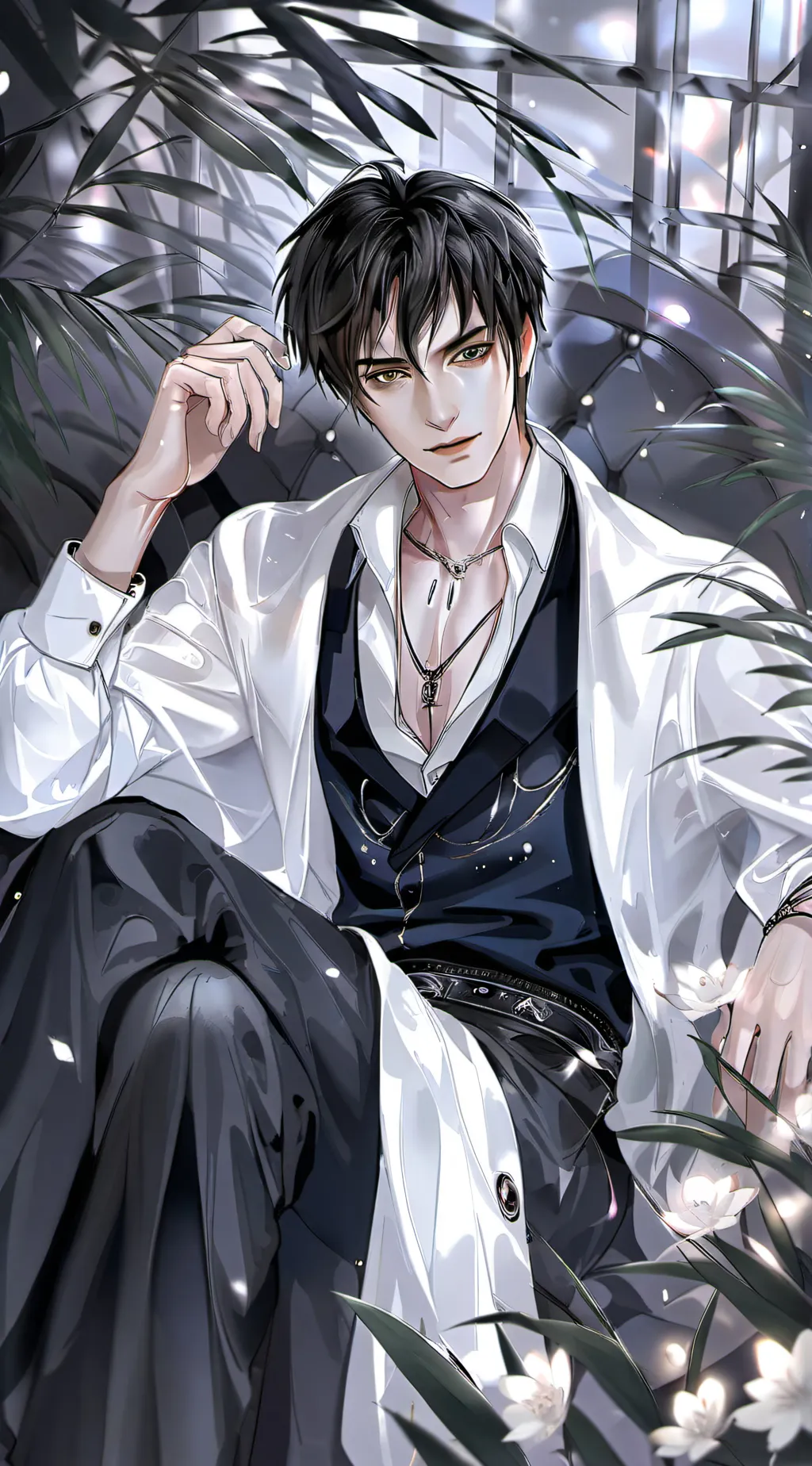 ai character: Eren and others  background