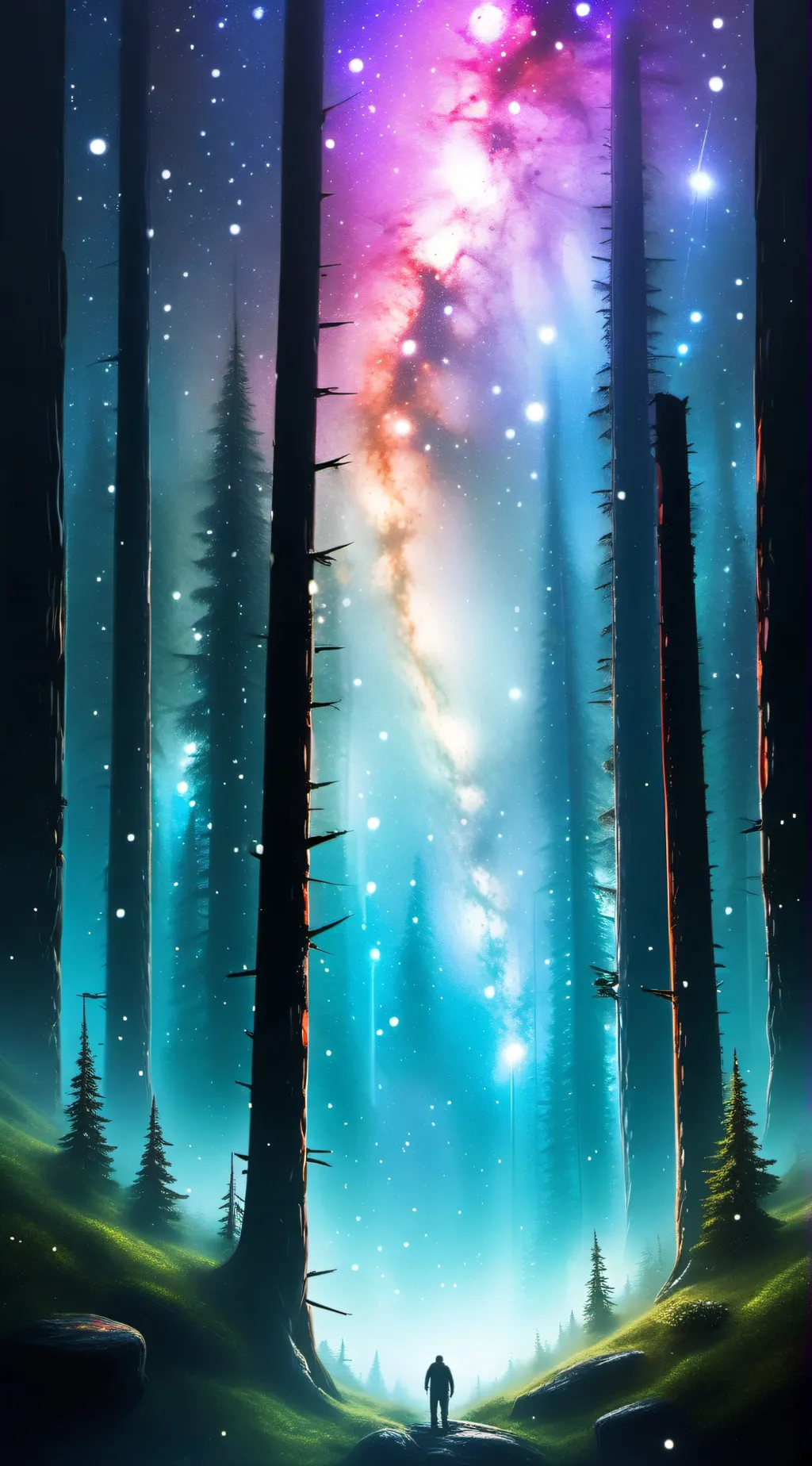 ai character: Mha x hp background