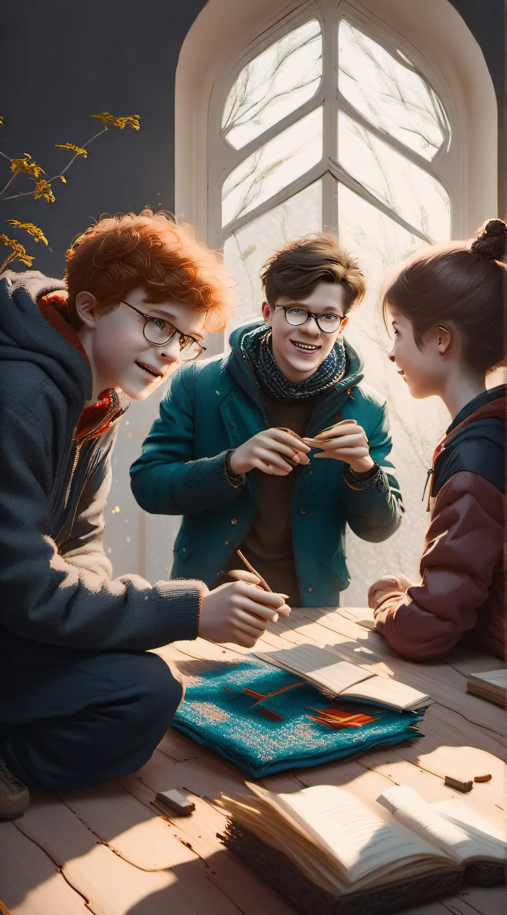 ai character: Harry Potter background