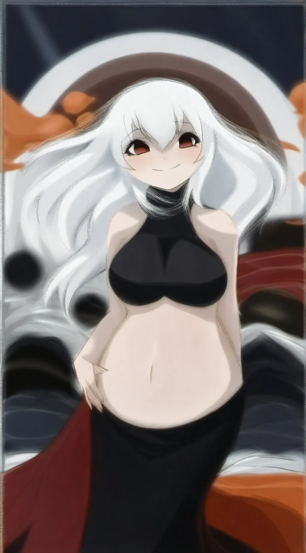 ai character: scary background