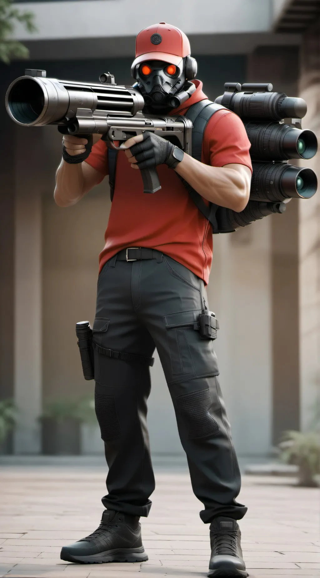 ai character: Infection  background