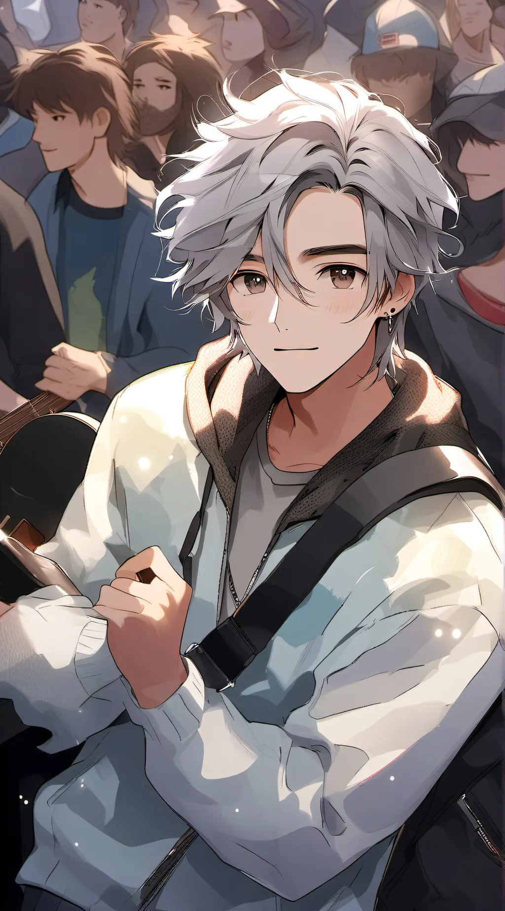 ai character: Logon background