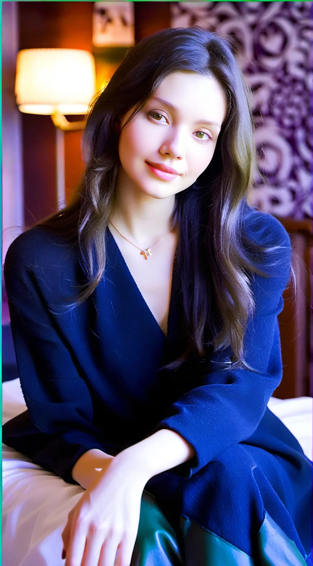 ai character: Jennifer  background