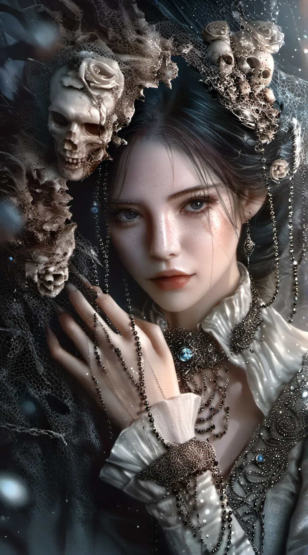 ai character: Kucing . background