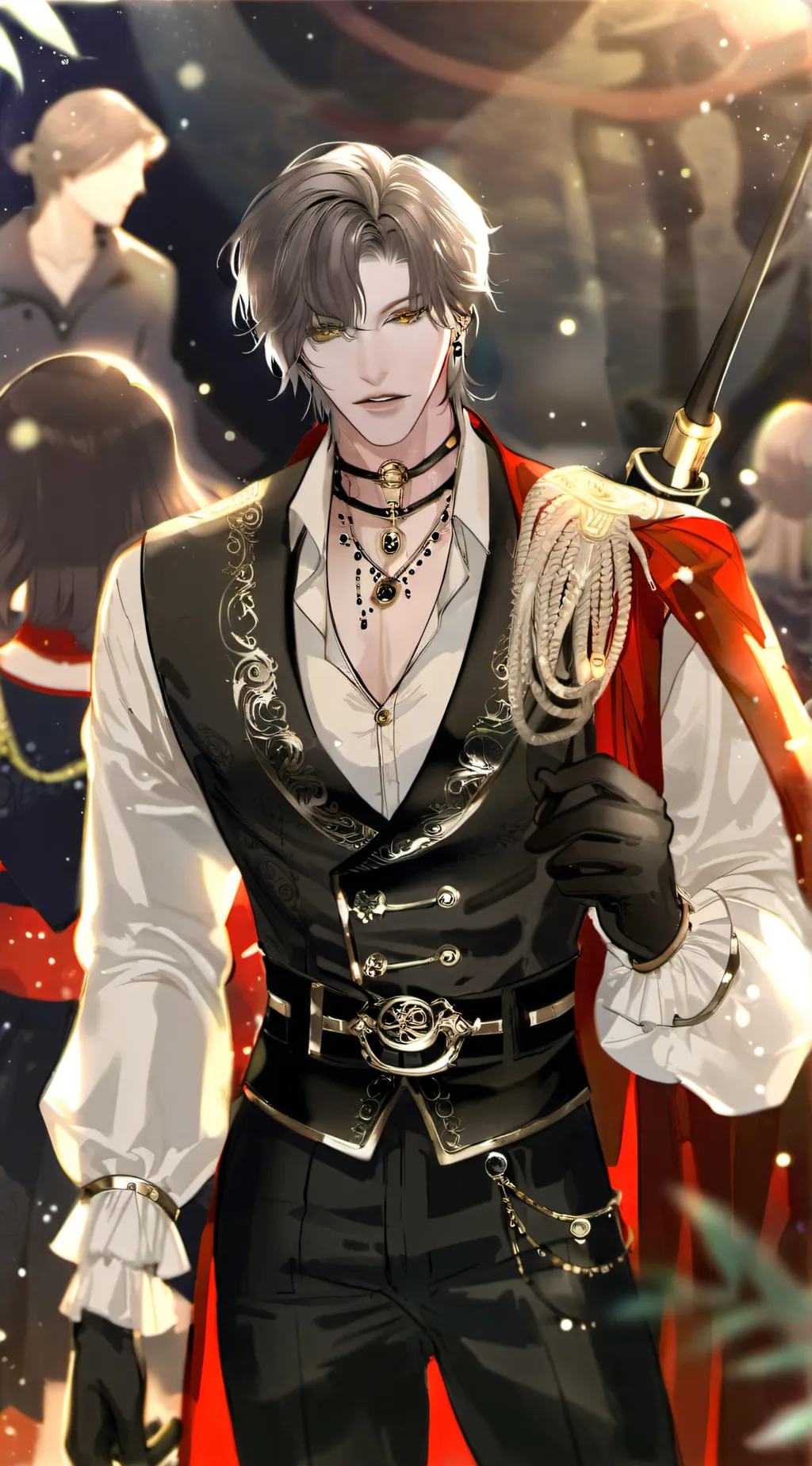 ai character: 💋🖤~ James ~🖤💋 background