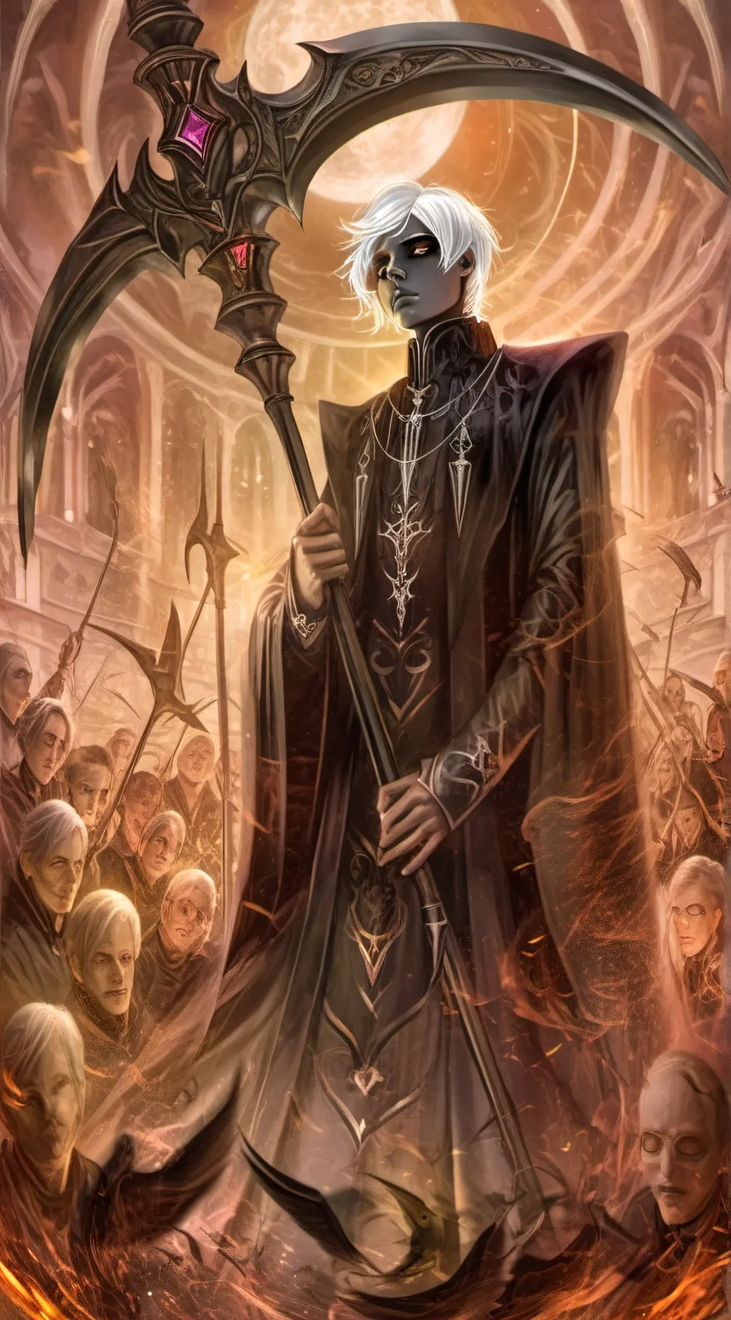 ai character: Shadow Gabriel  background