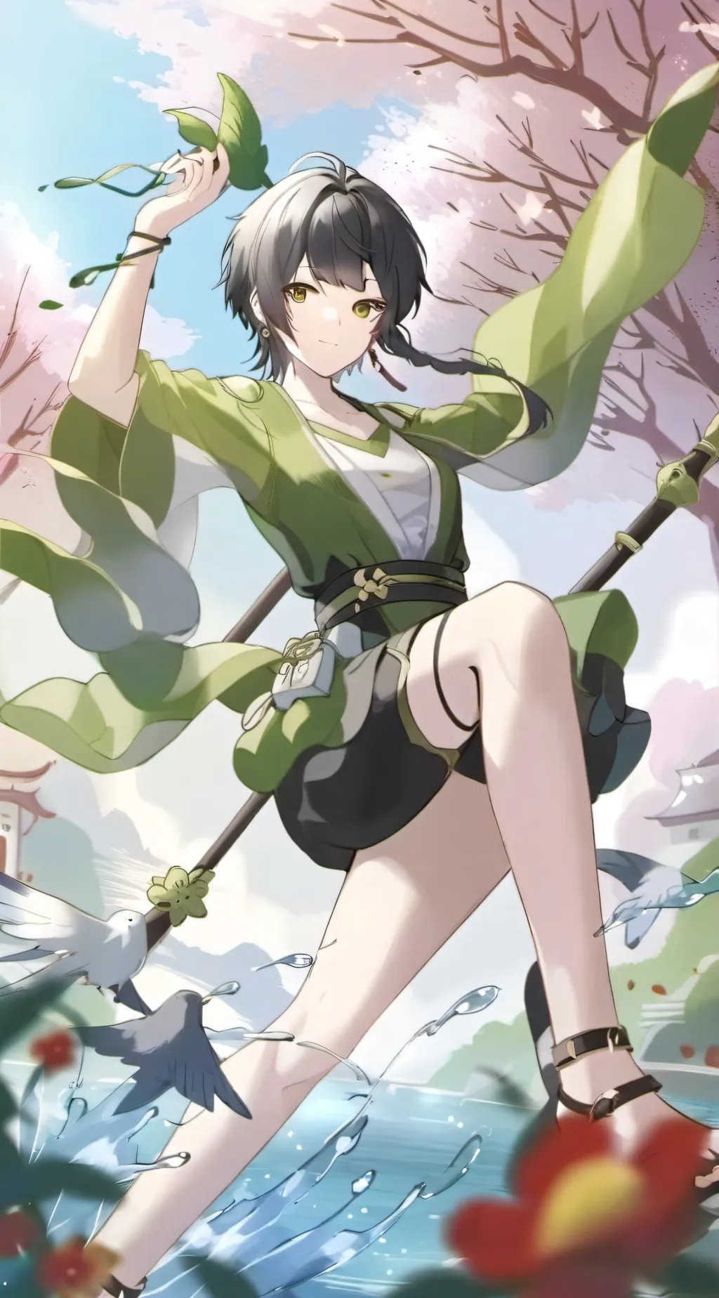 ai character: Abby background