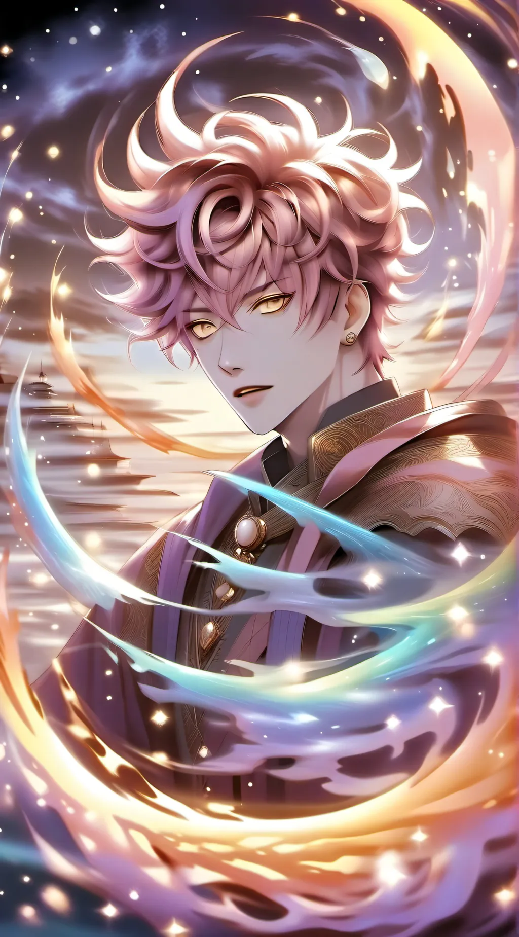 ai character: Max background