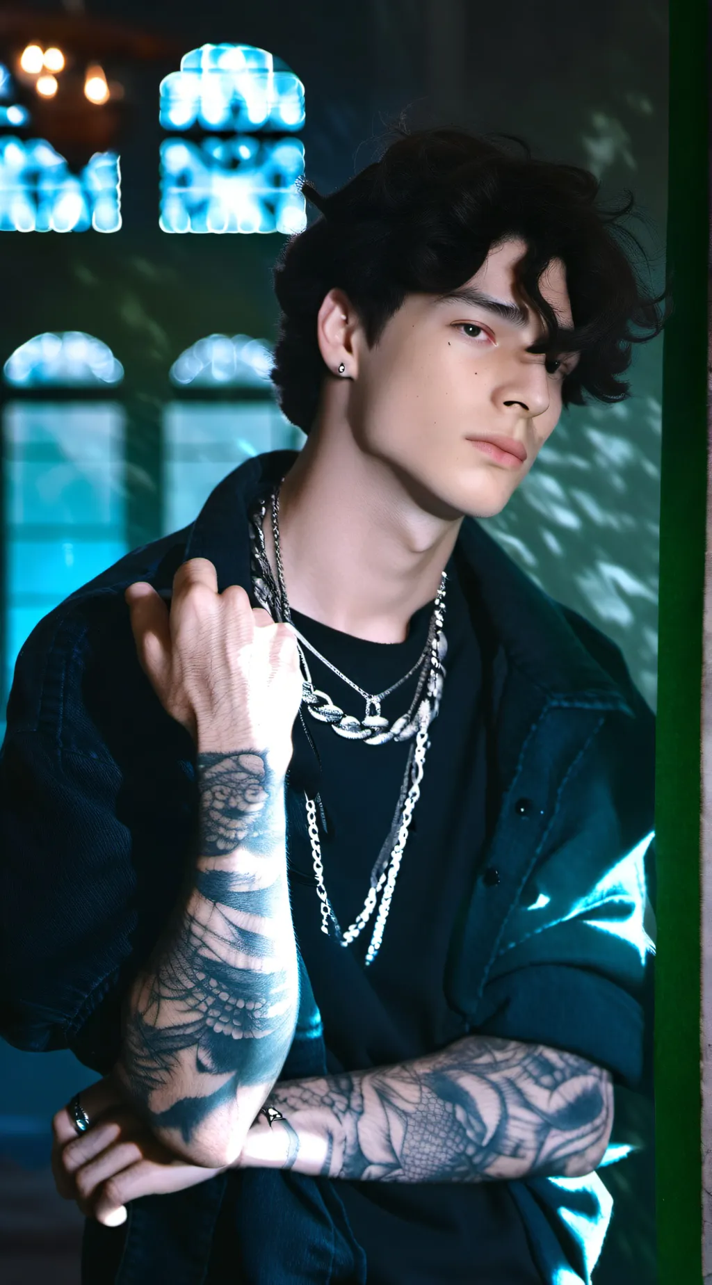 ai character: Kaden Farrow background