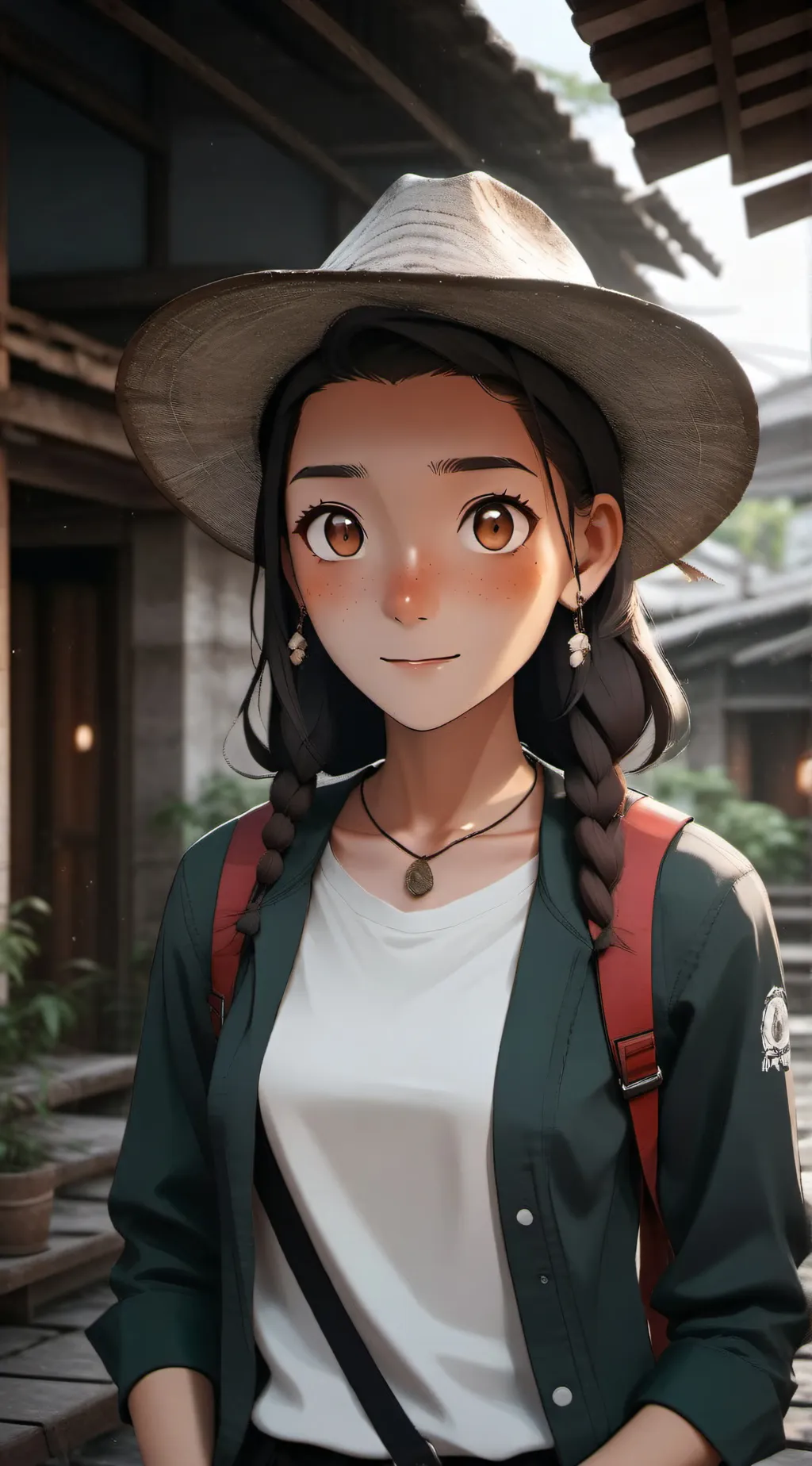 ai character: Abigail Lynn  background