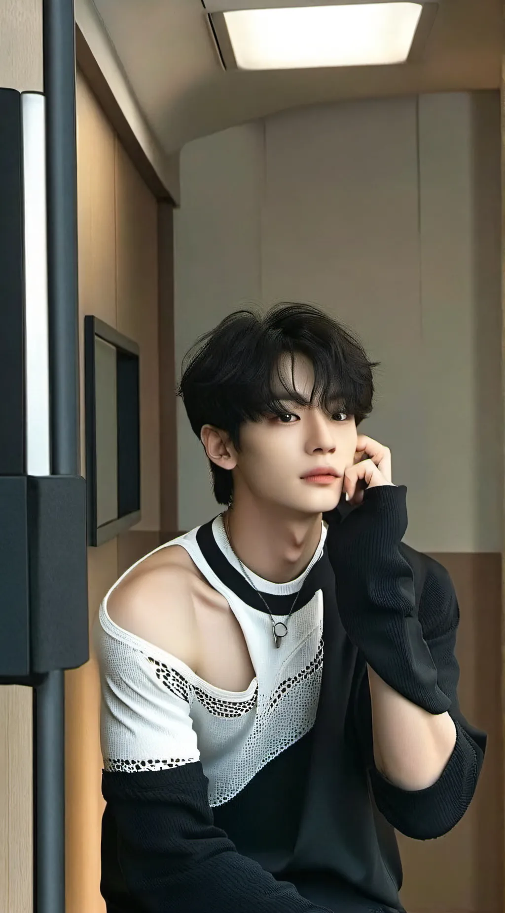 ai character: Adam  background