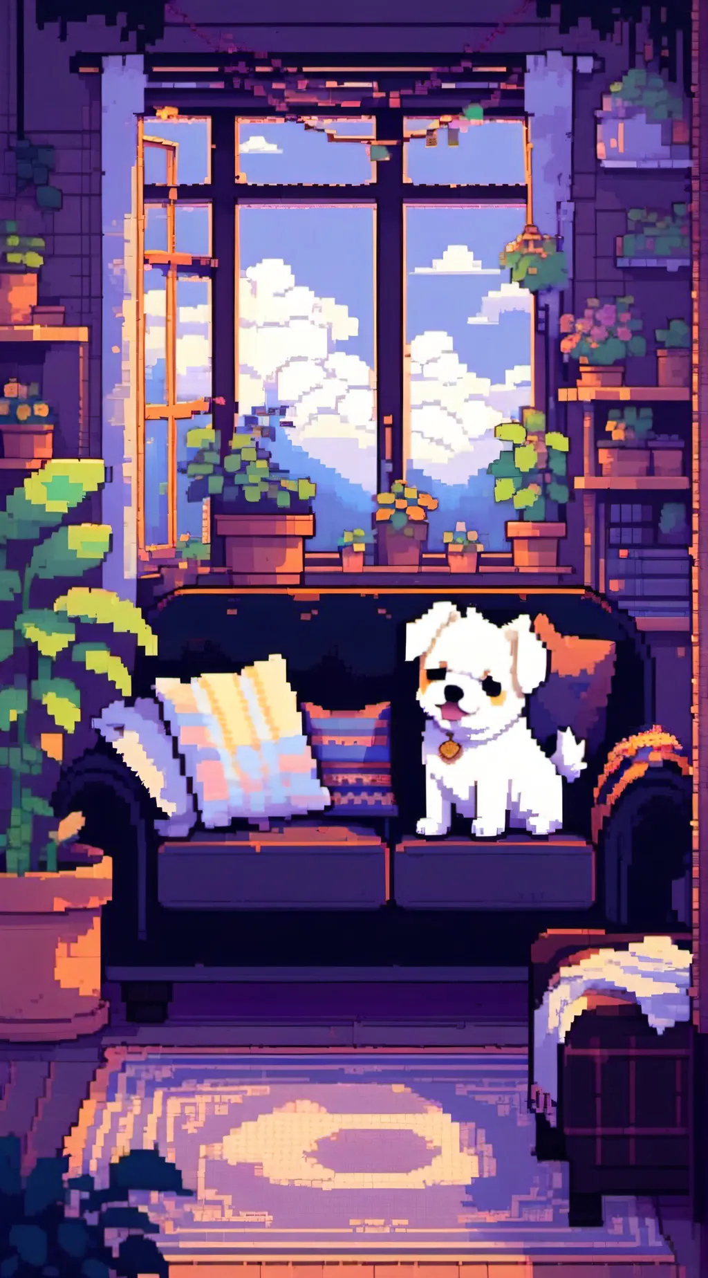 ai character: lov react! background