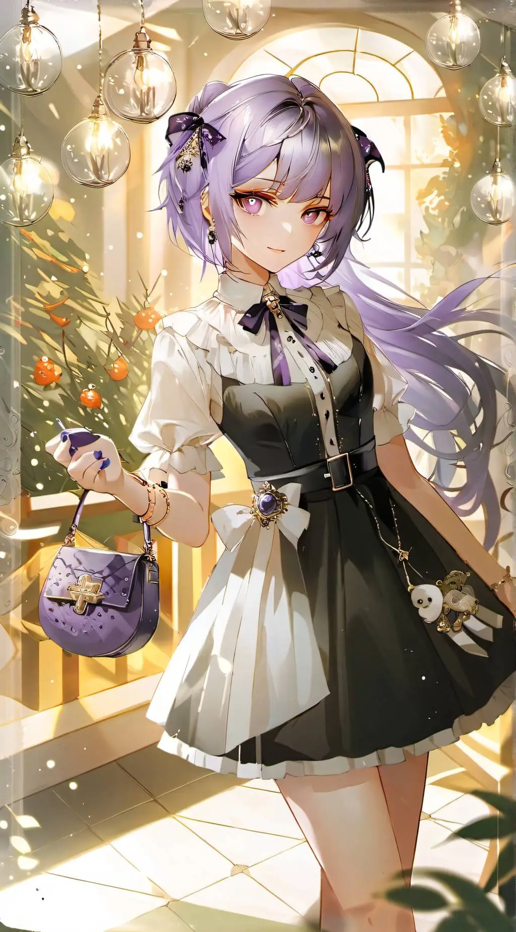 ai character: Uzi Prom background