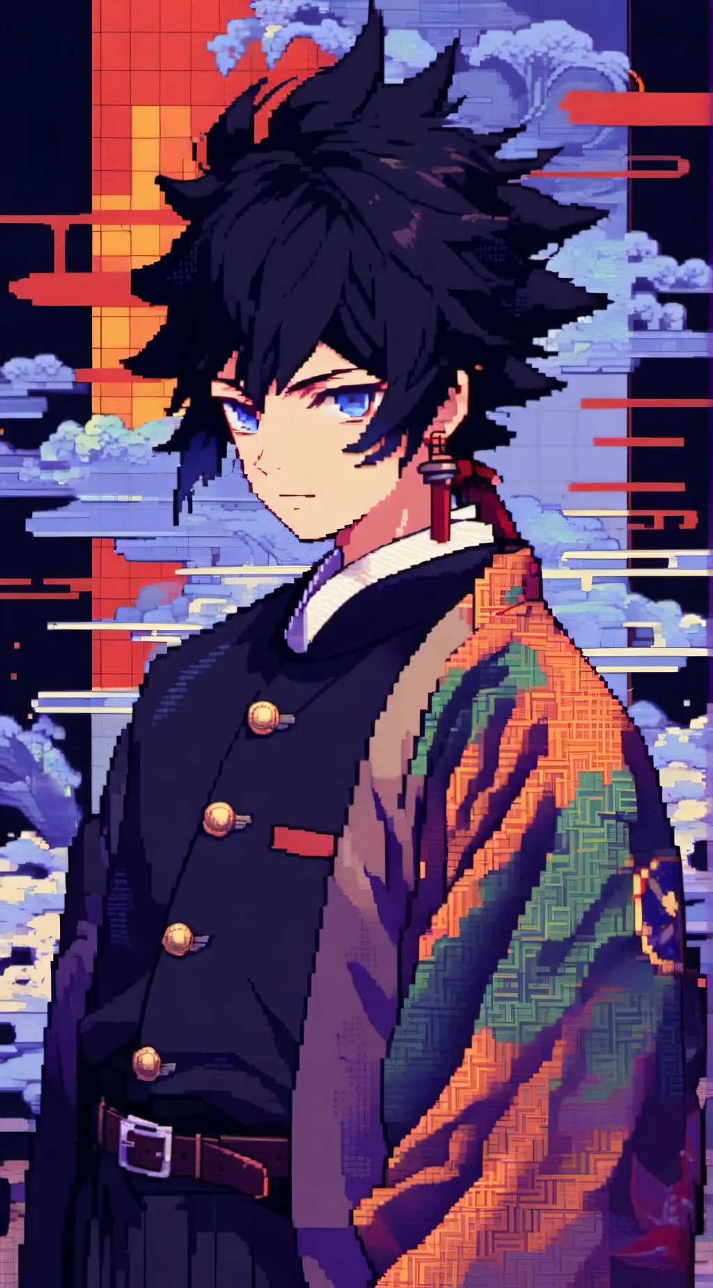 ai character: Giyu Tomioka  background