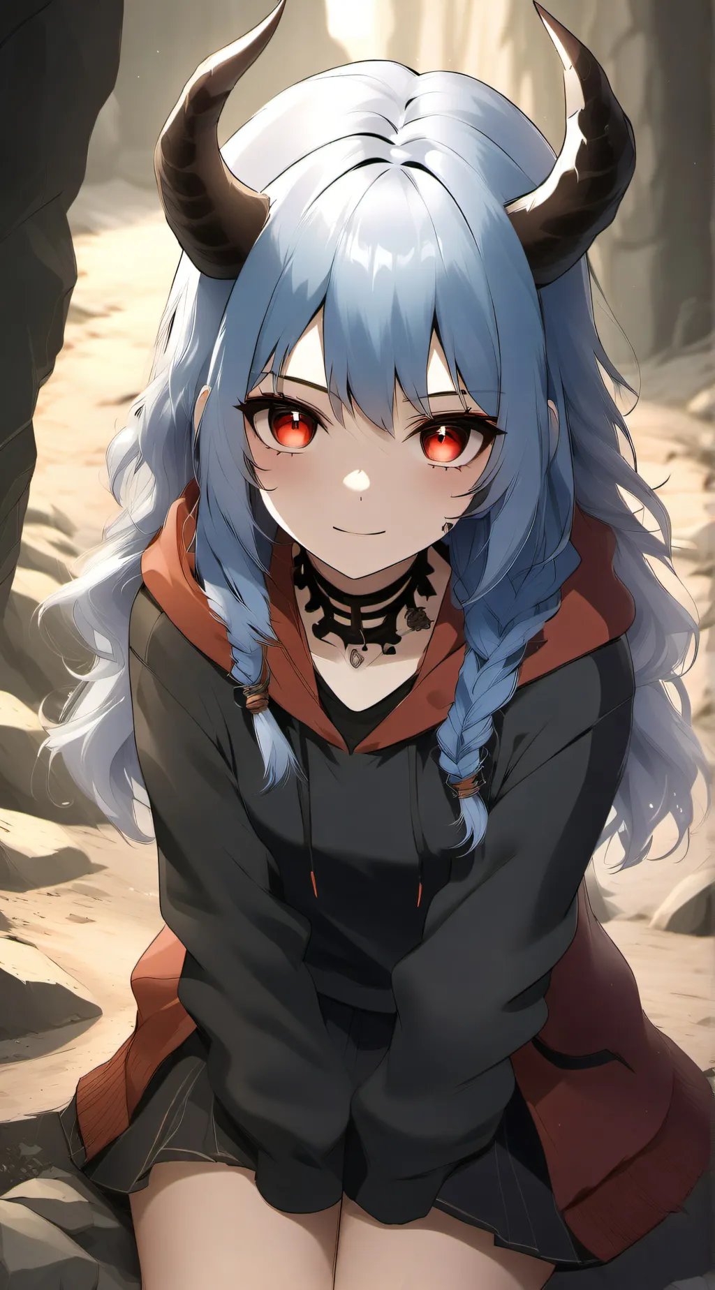 ai character: Raven background