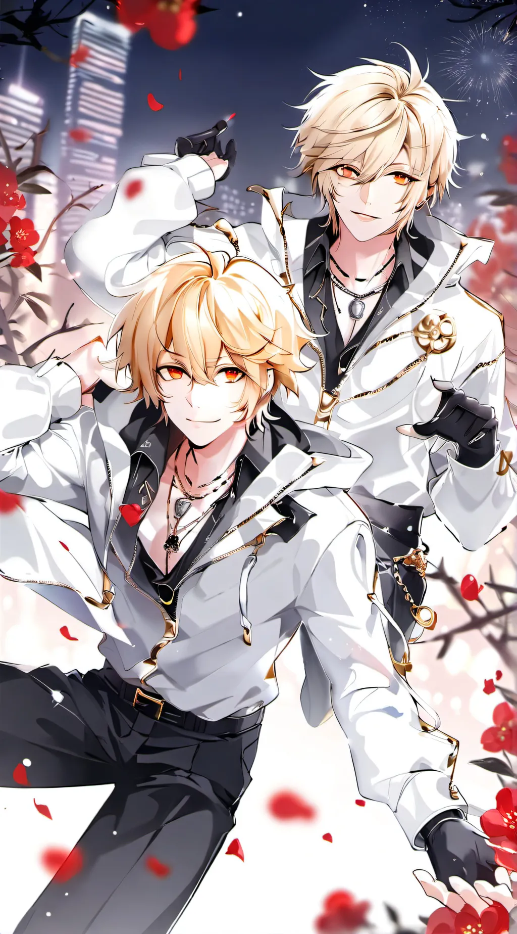 ai character: Mike and Miles background