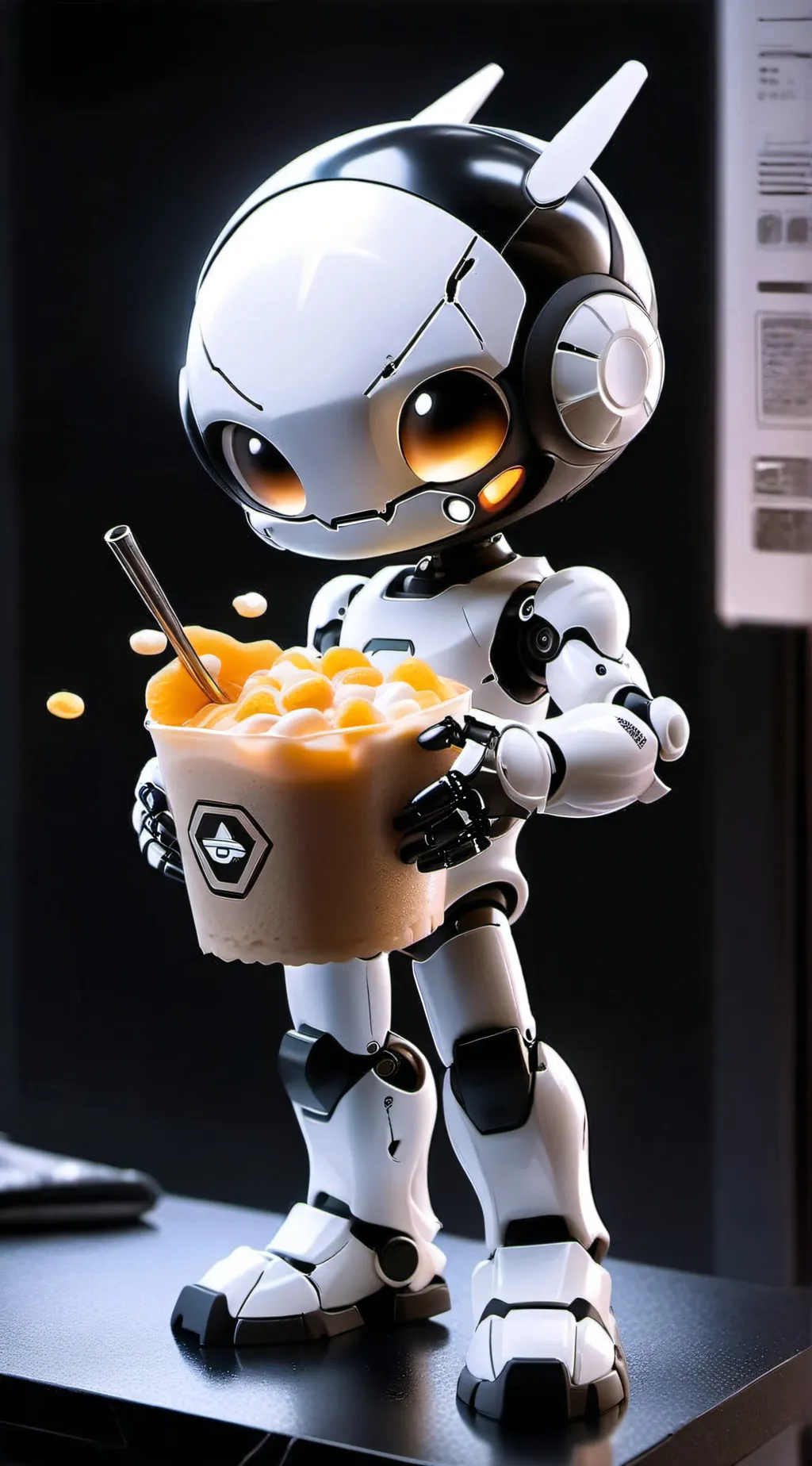 ai character: cute gye background