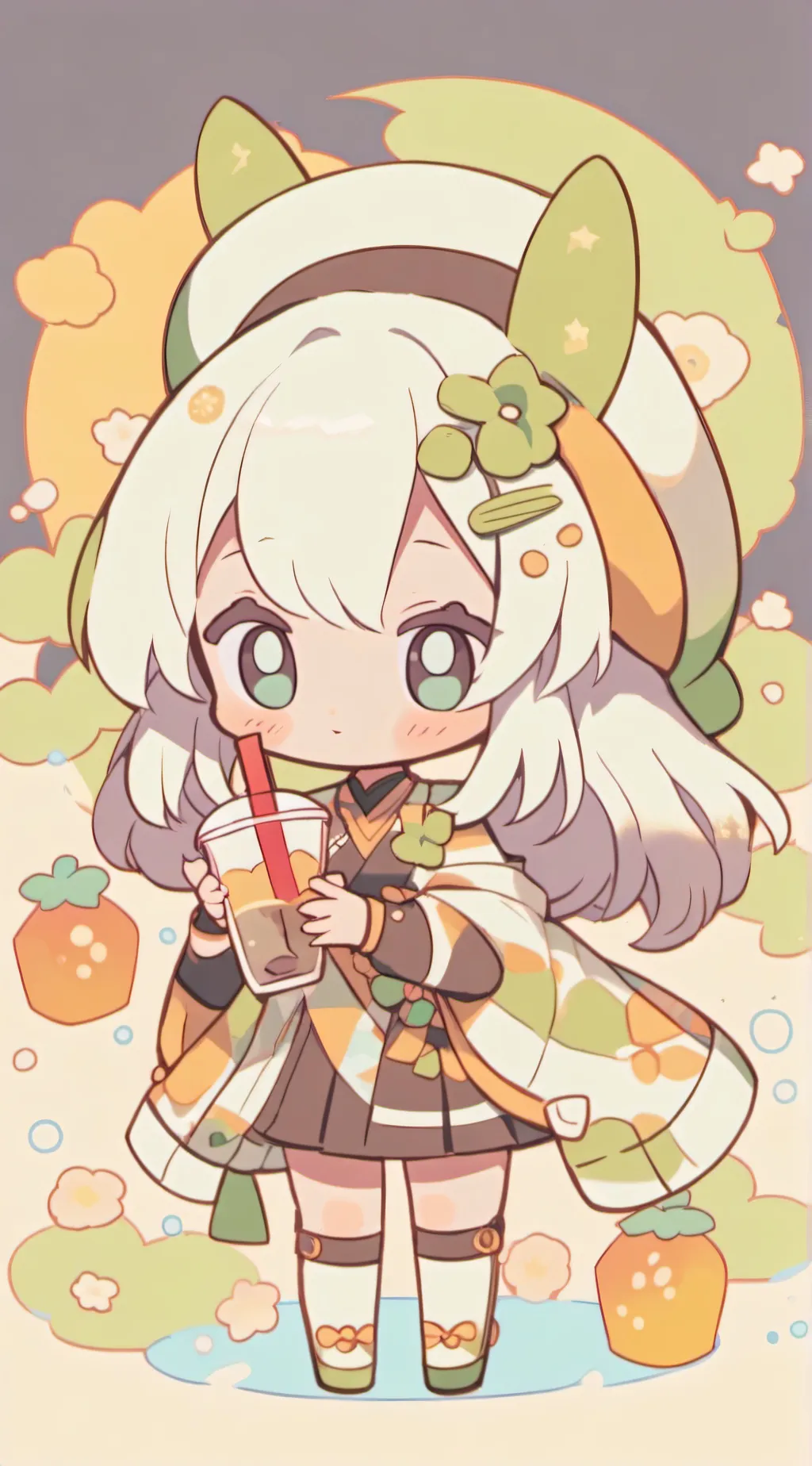 ai character: Ema background