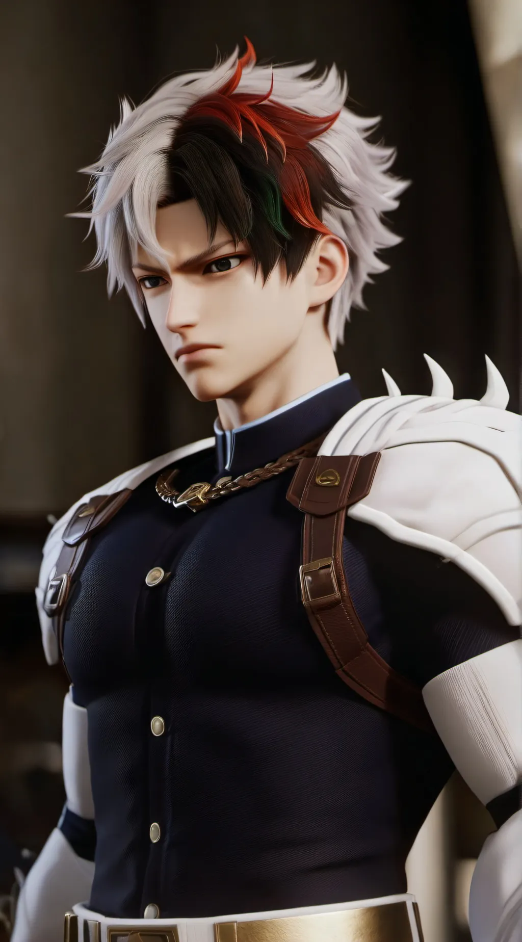 ai character: Shoto (MHA) background