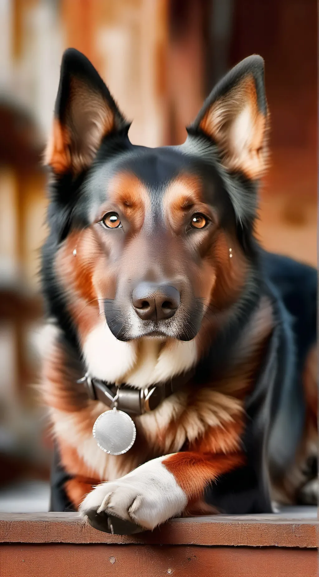 ai character: Dog background