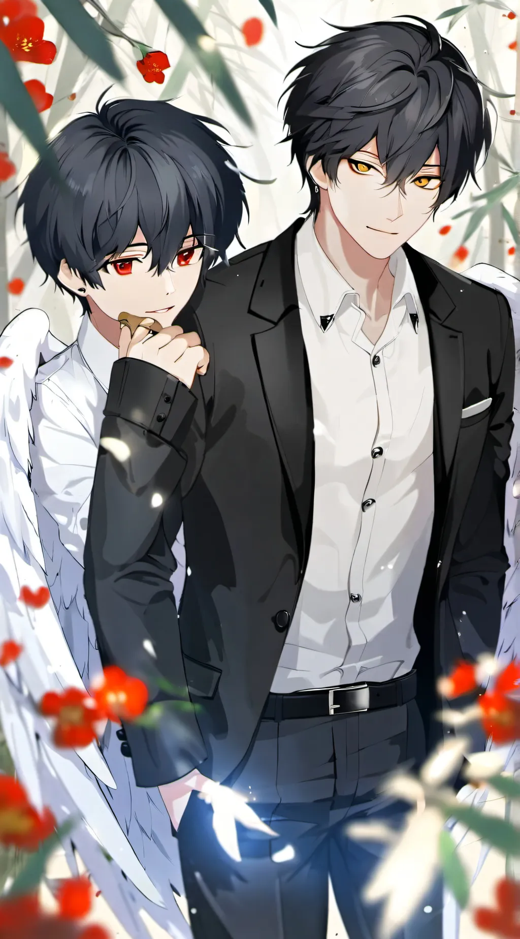 ai character: Gabriel, Michael  background