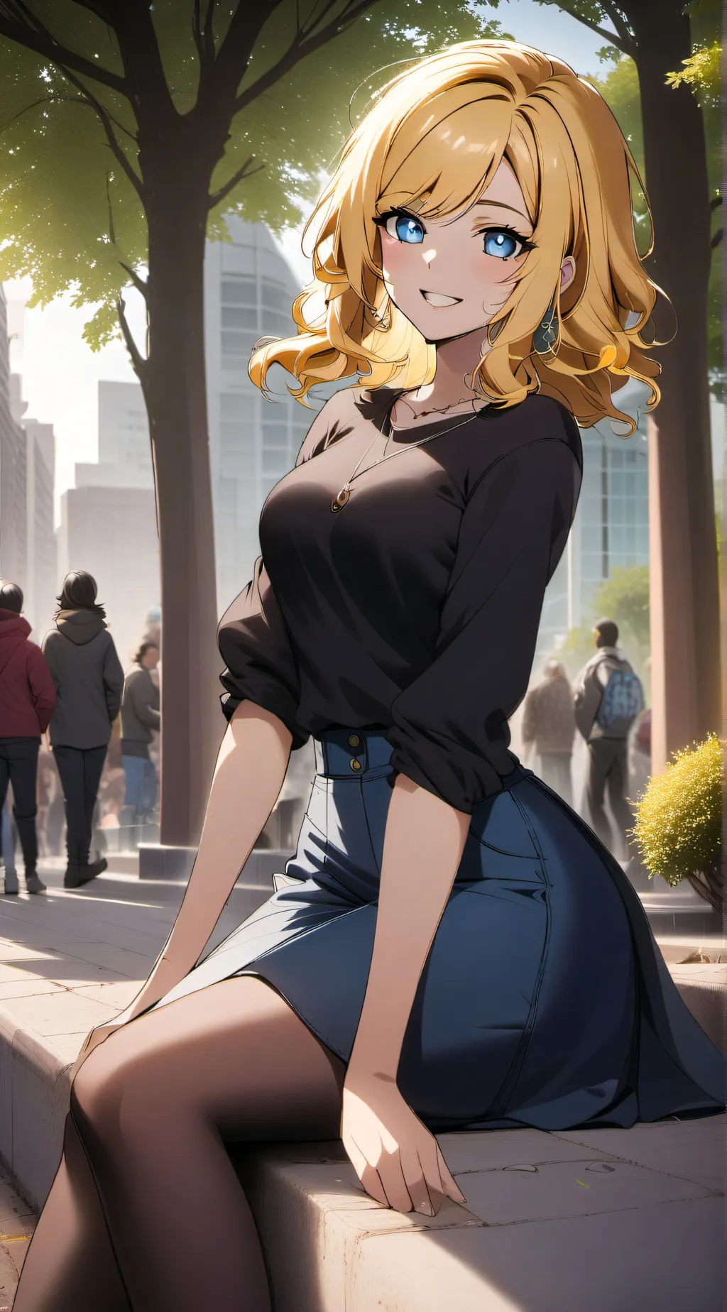 ai character: Carolina  background