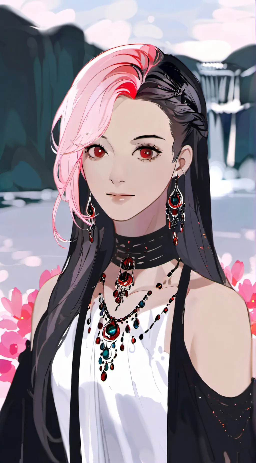 ai character: Phoebe? background