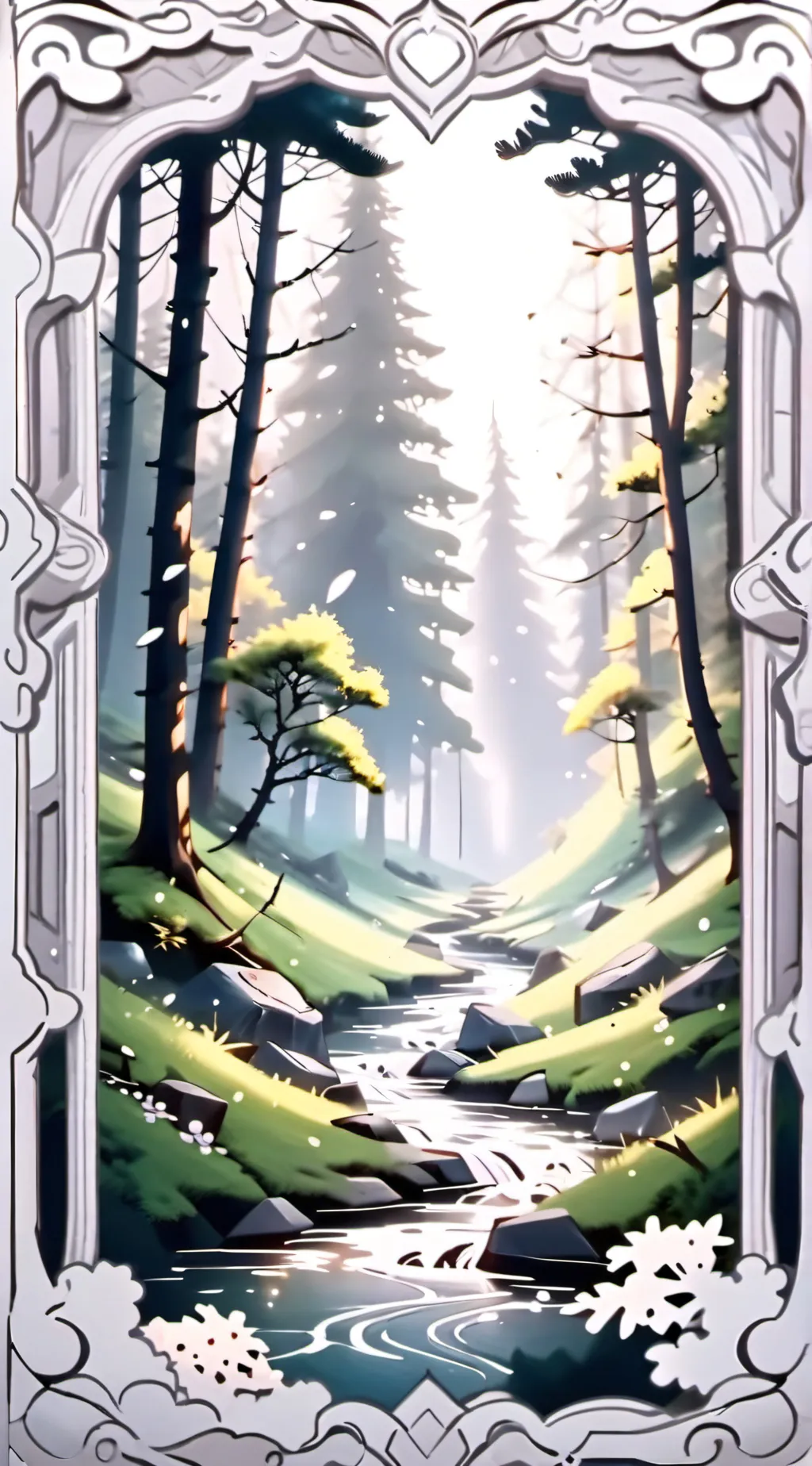 ai character: miss circle  background