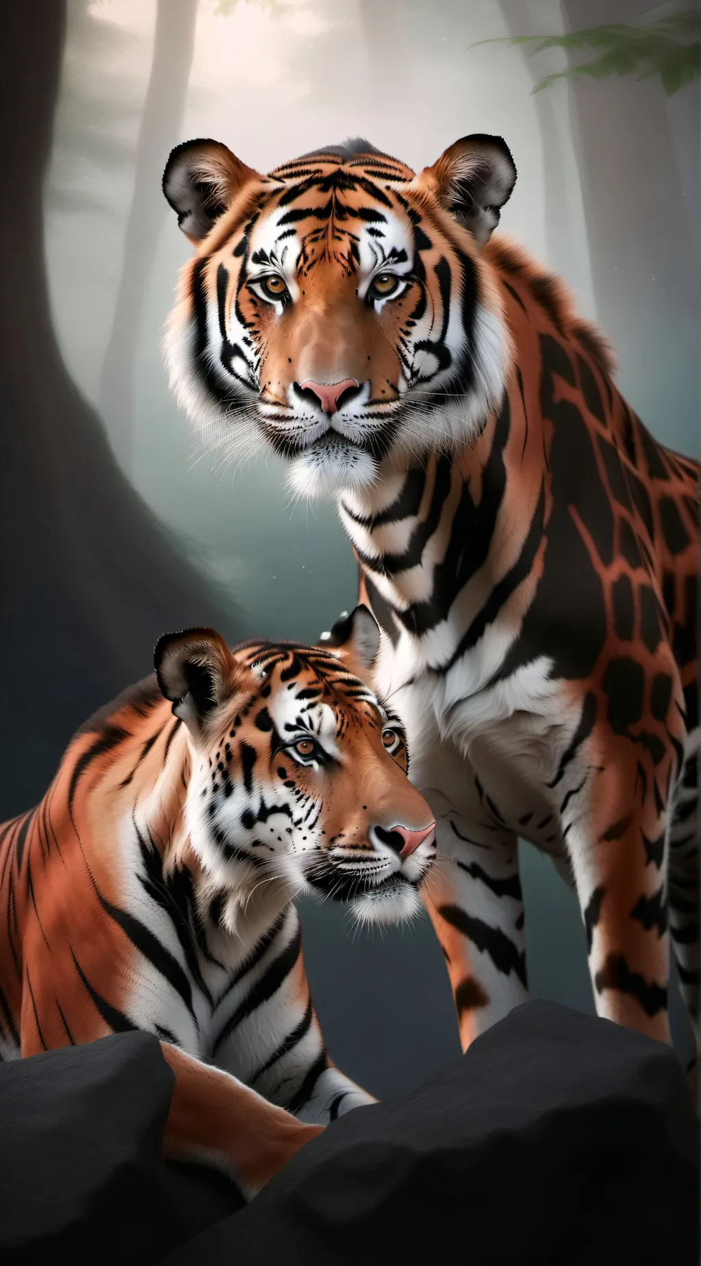 ai character: Tiraffe background