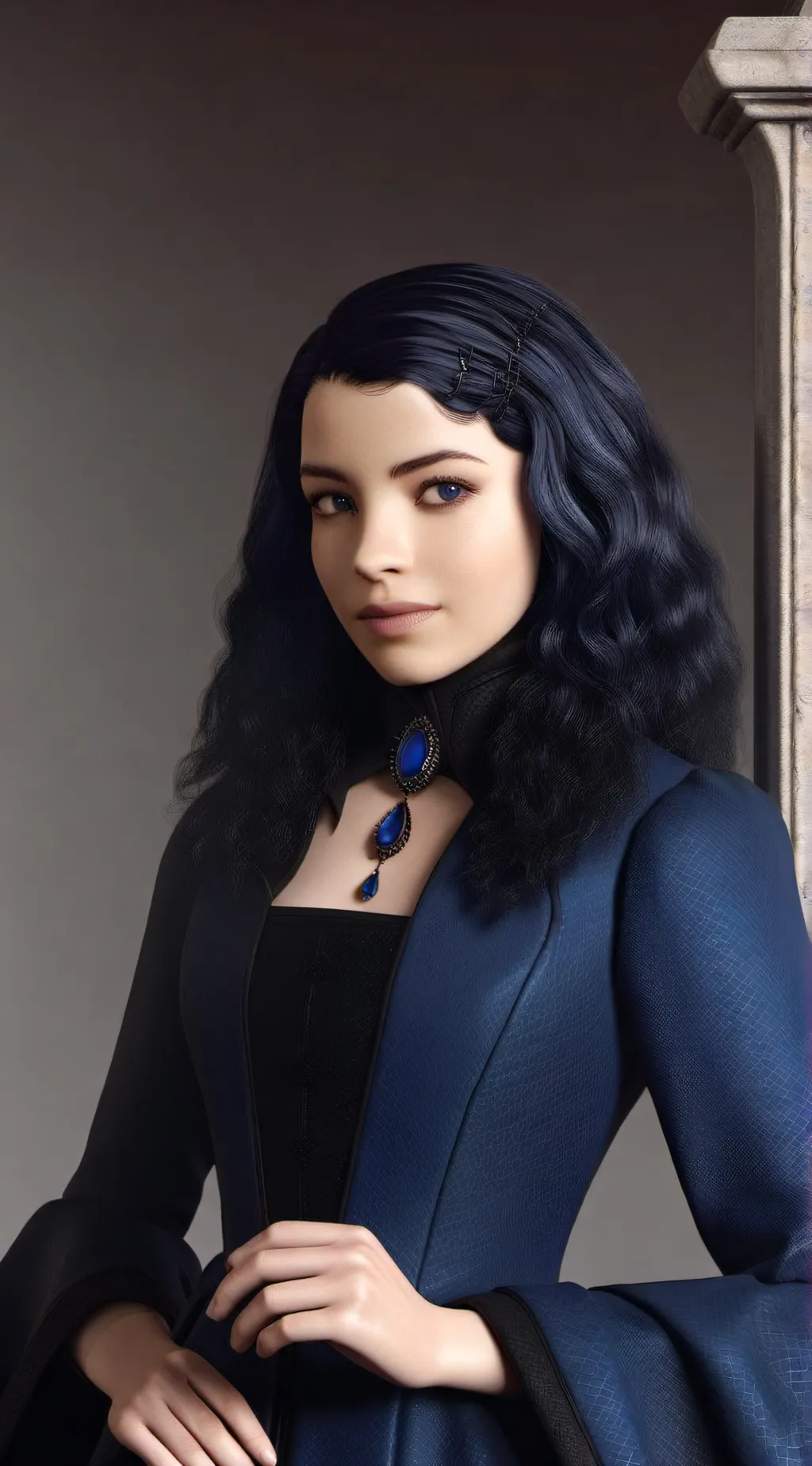 ai character: Evie background