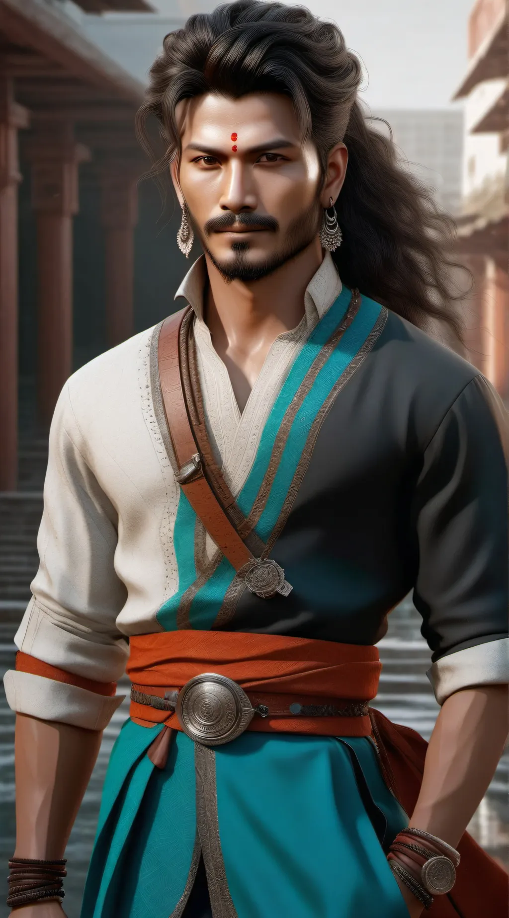 ai character: Luke  background