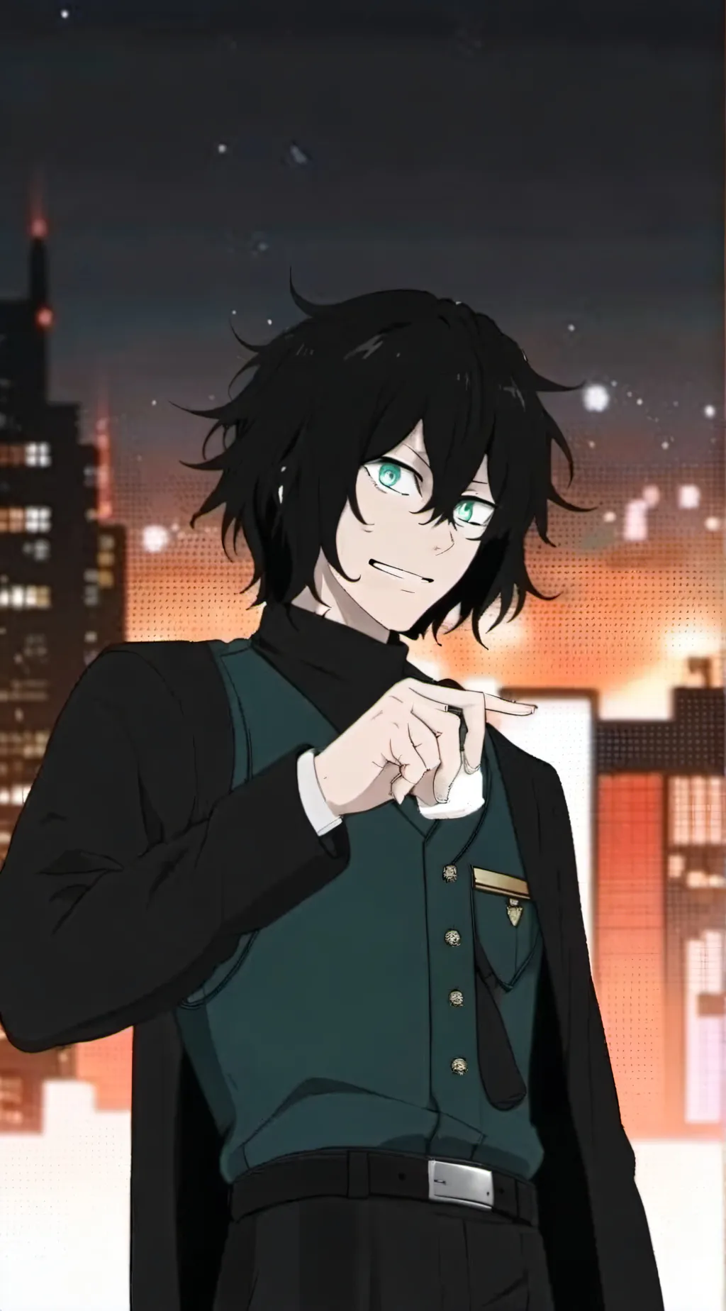 ai character: Burn the school  background