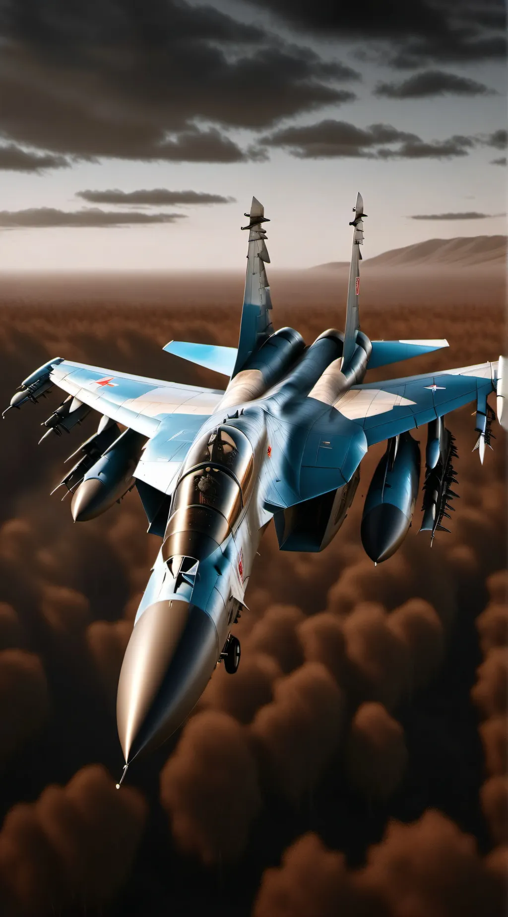 ai character: Su 27 background