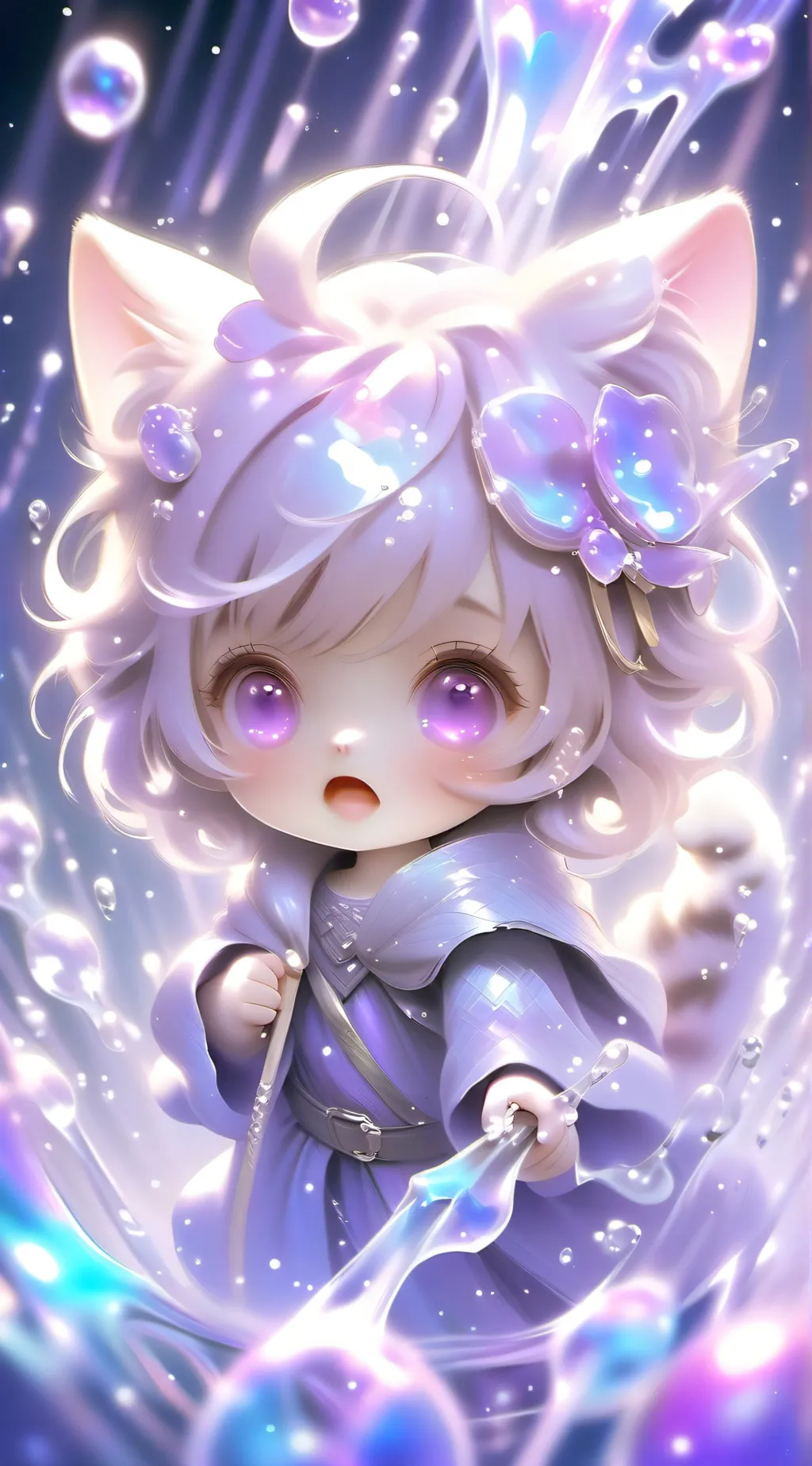 ai character: baby brooke background