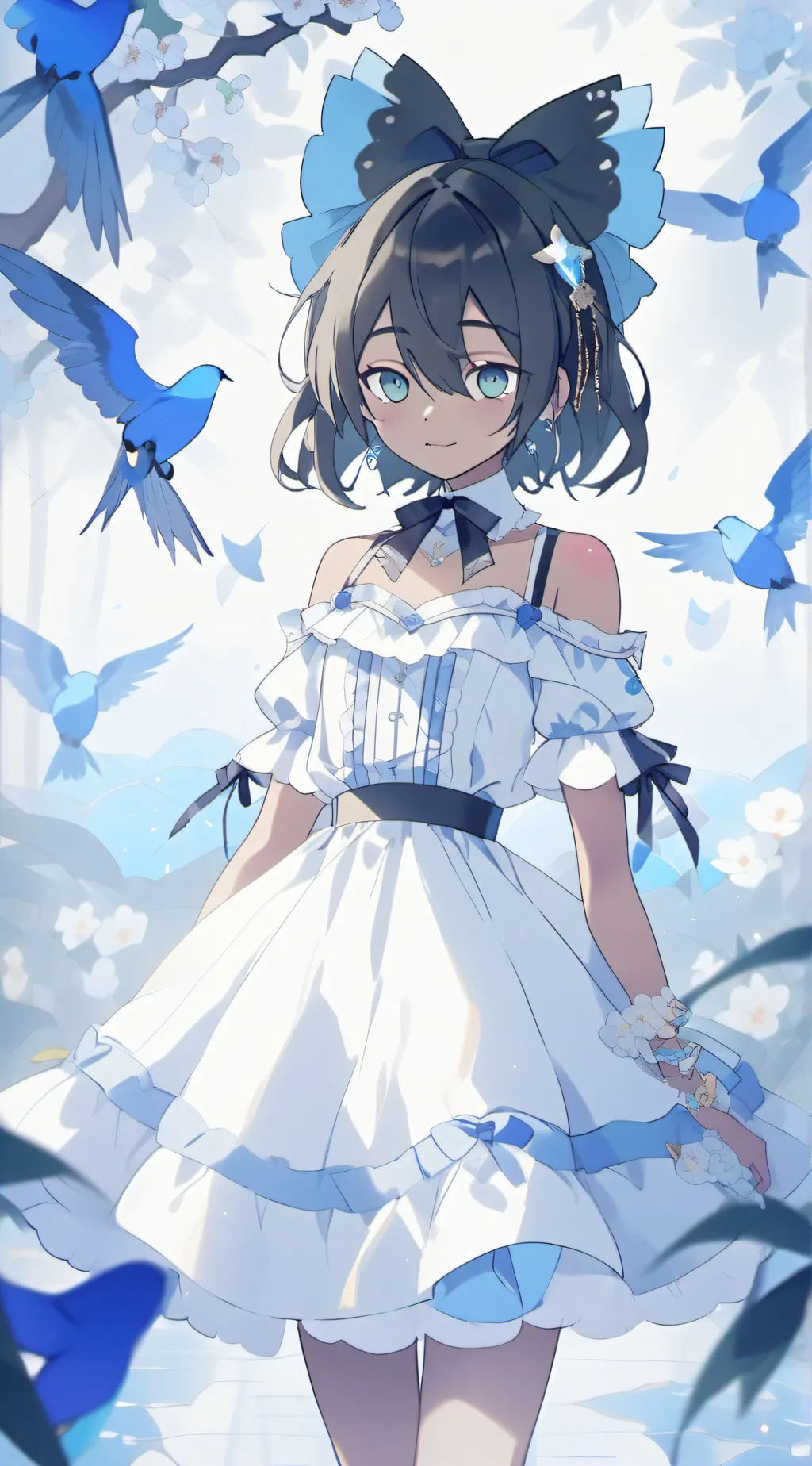 ai character: Aria background