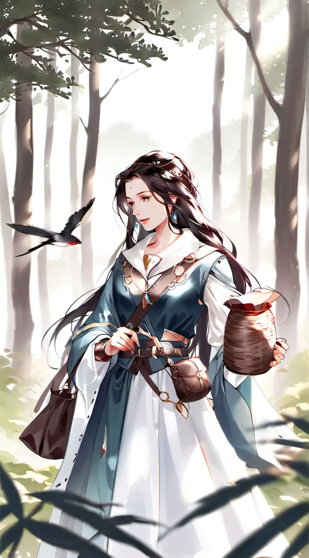 ai character: Evelyn background